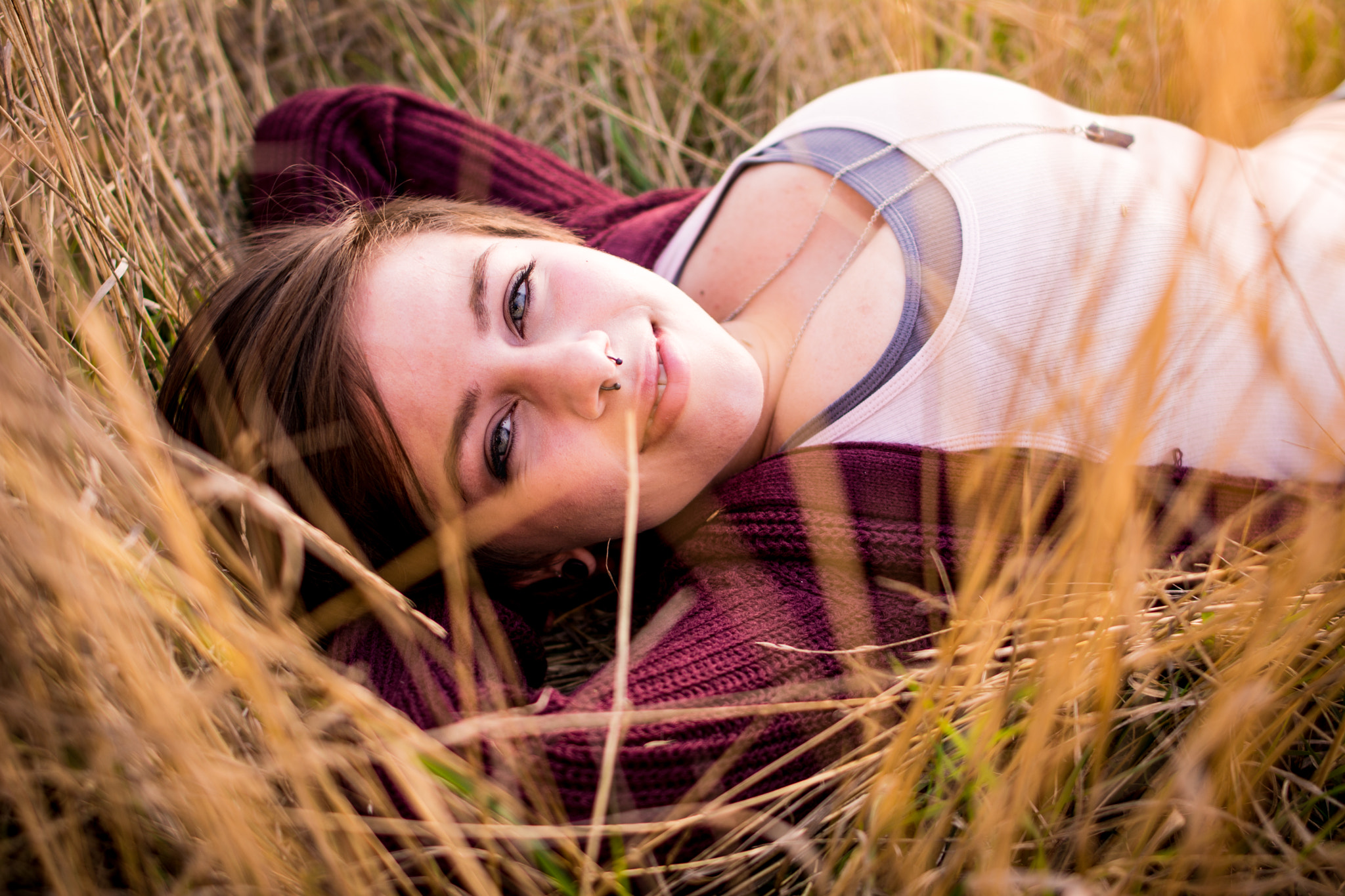 Nikon D7100 + Nikon AF-S Nikkor 28mm F1.8G sample photo. Resting in the early autumn breeze, where warm and cold meet photography