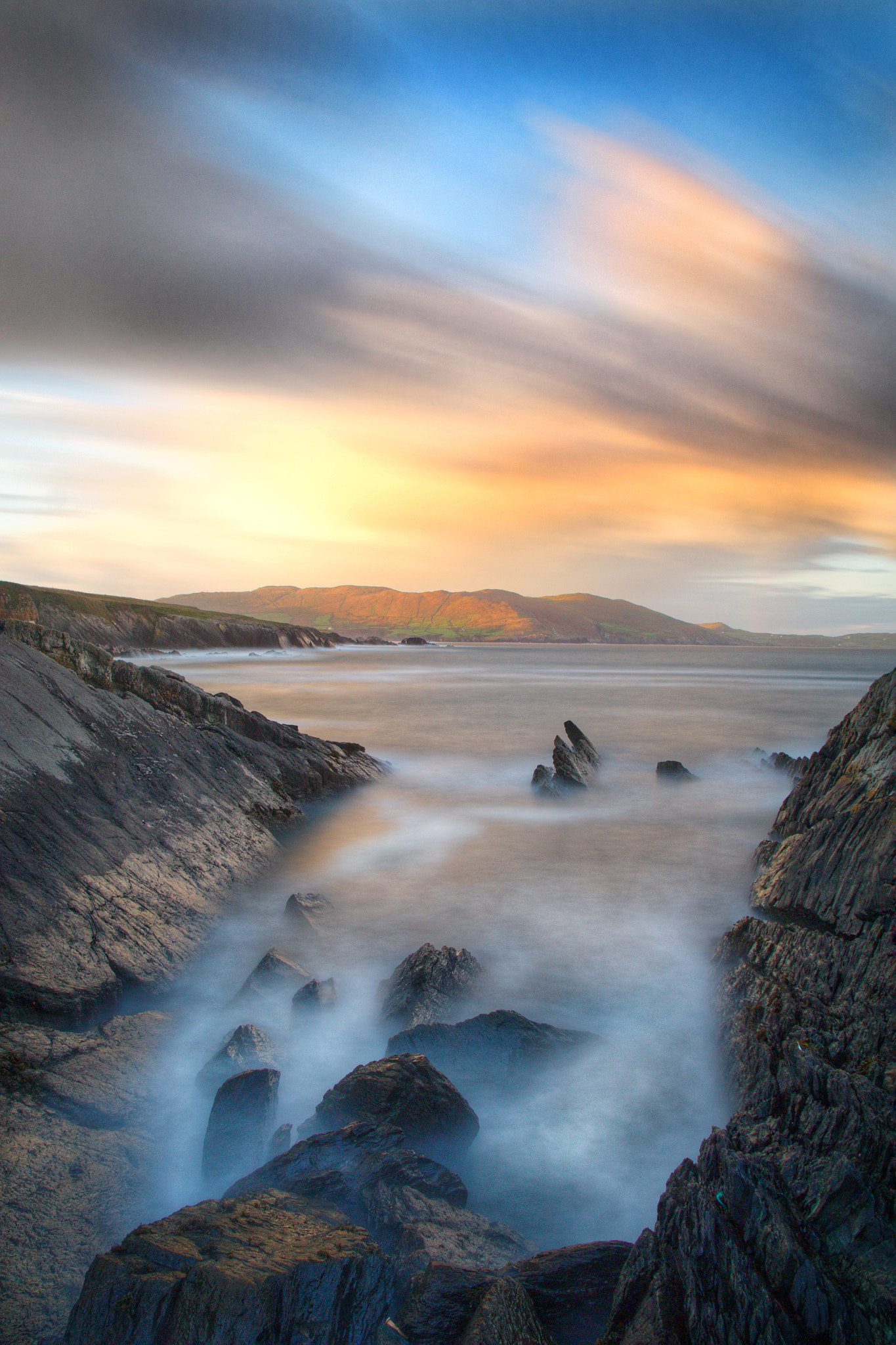 Canon 17-50mm sample photo. Long exposure at sunrise. photography