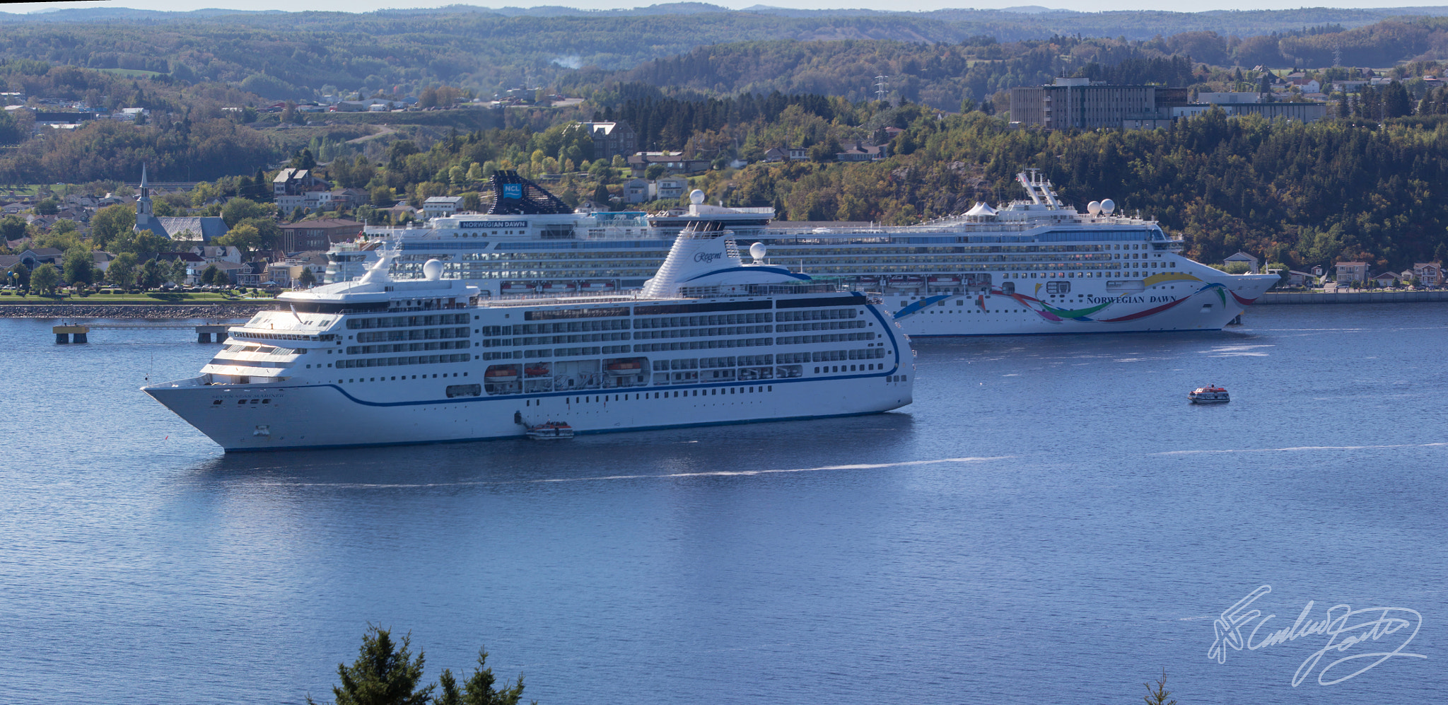 Tamron SP 150-600mm F5-6.3 Di VC USD sample photo. Bateau de croisière du 29 sept 2016 photography
