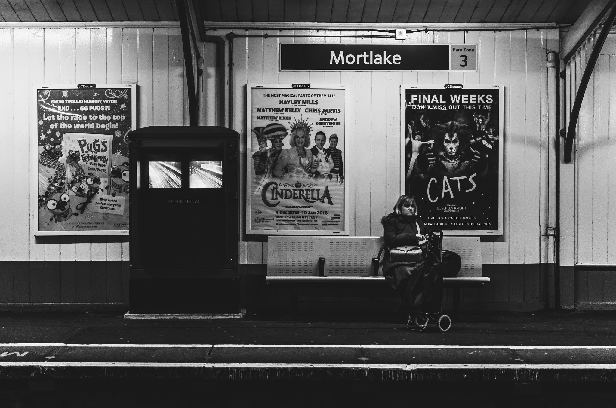 Pentax K-5 II sample photo. Mortlake station - jan 2016 photography