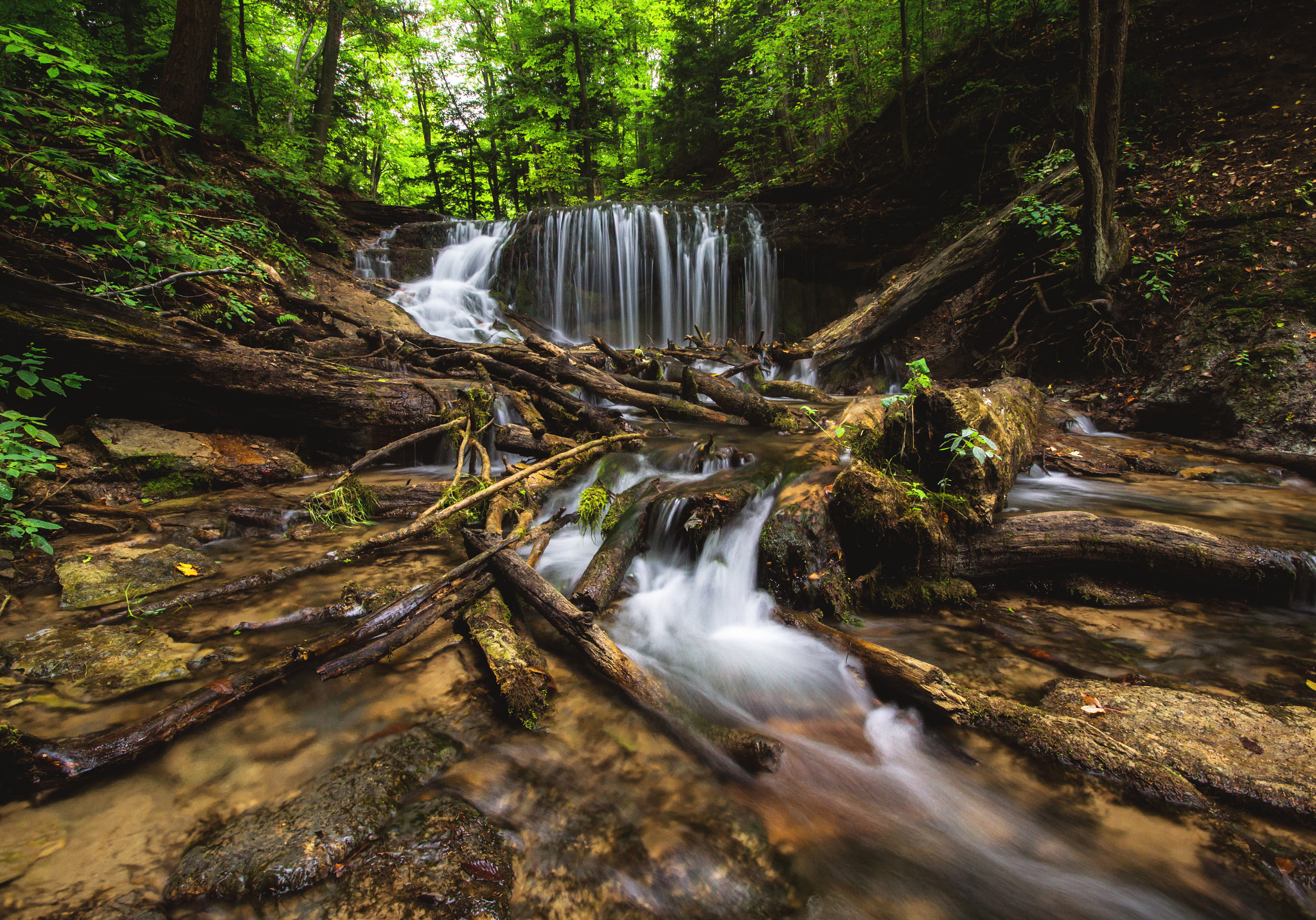 Sigma AF 10-20mm F4-5.6 EX DC sample photo. Weavers creek falls photography