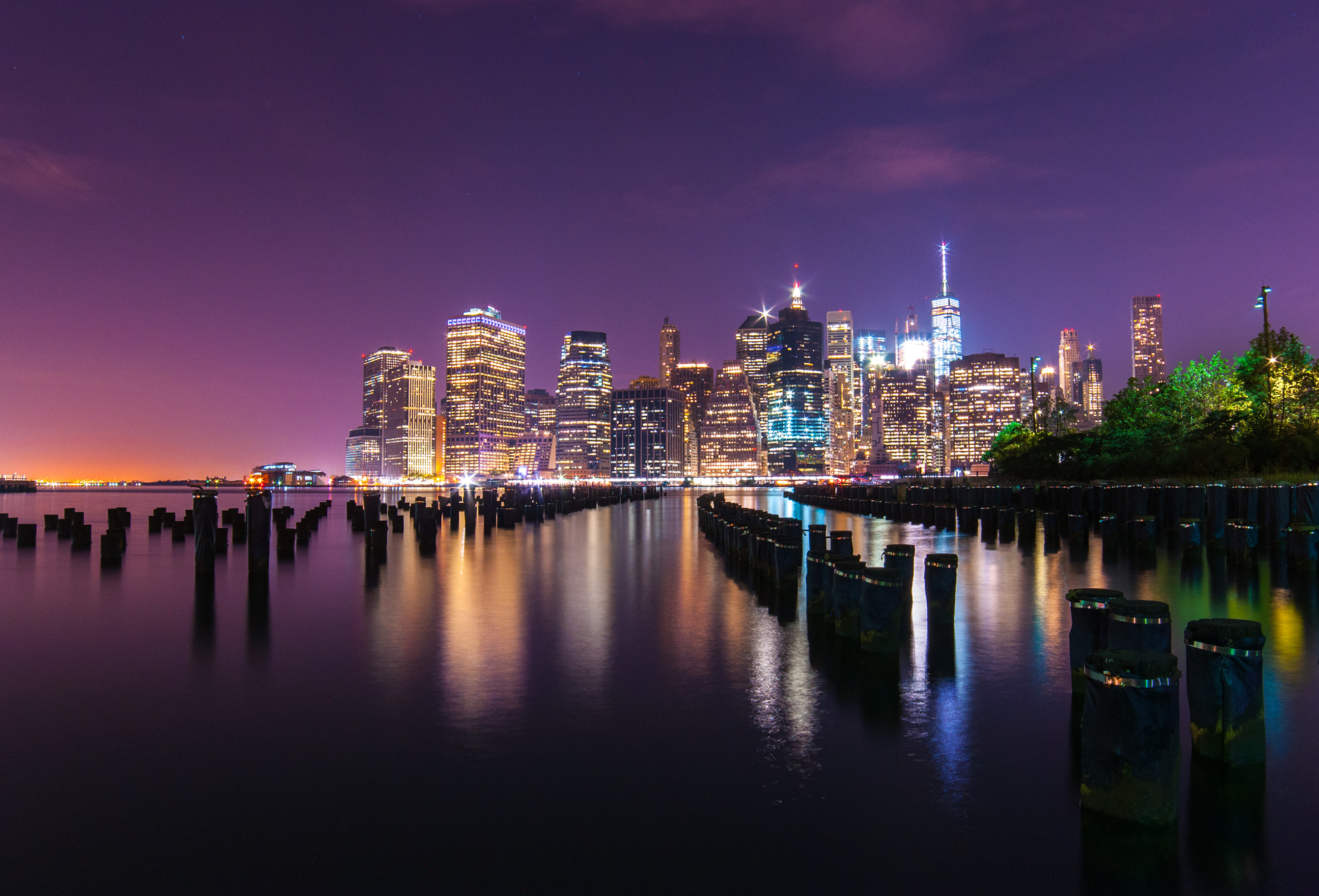 Samyang 14mm F2.8 ED AS IF UMC sample photo. New york city skyline photography