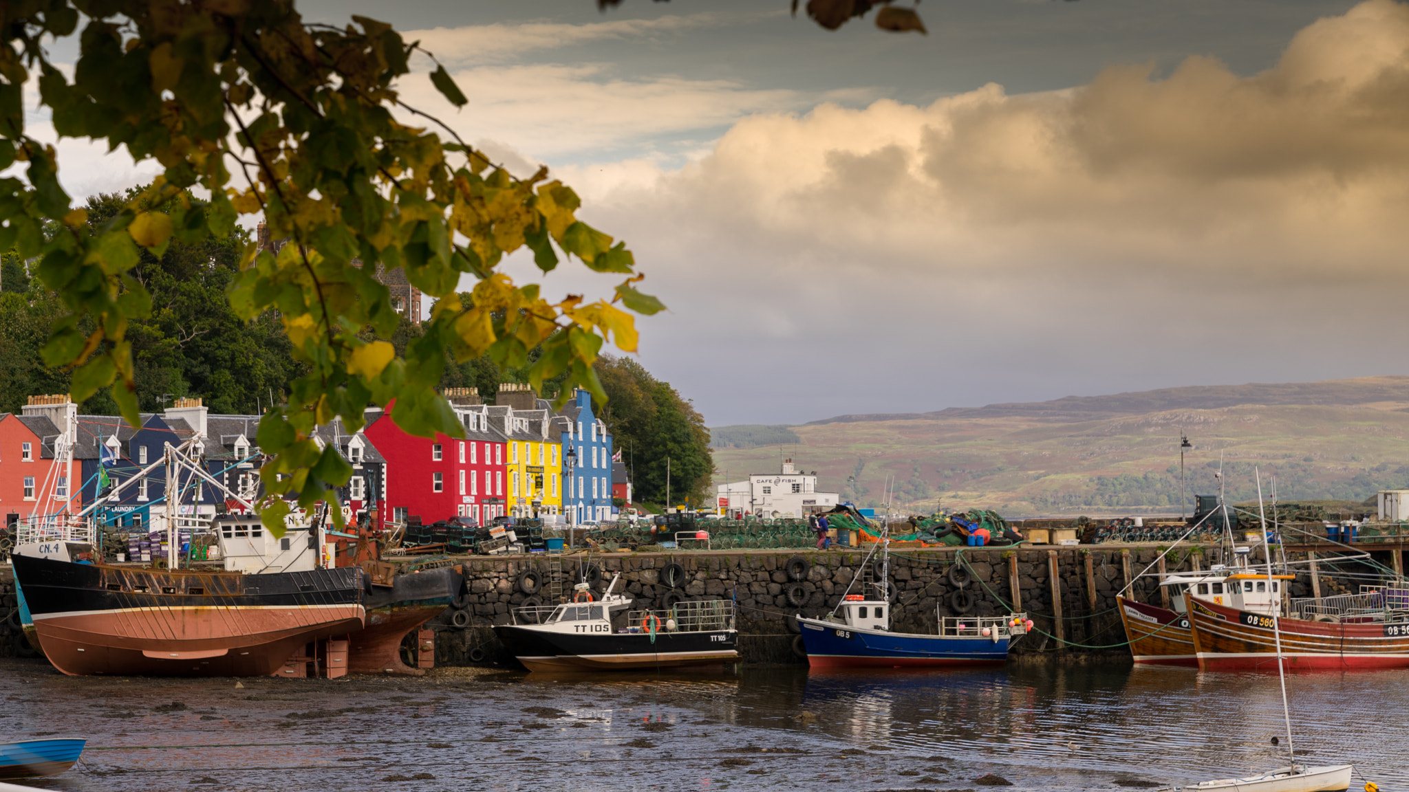 Sony a7 sample photo. Tobermory town 1 photography