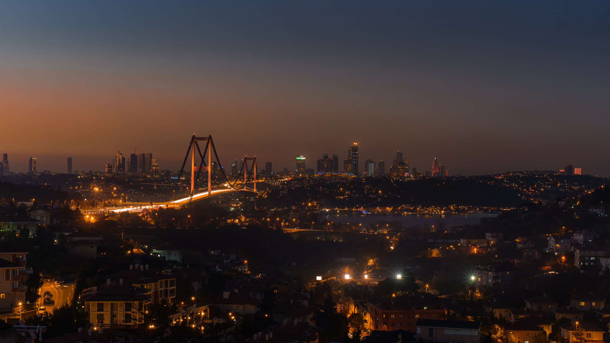 Sony a7 II sample photo. Bosporus brücke photography