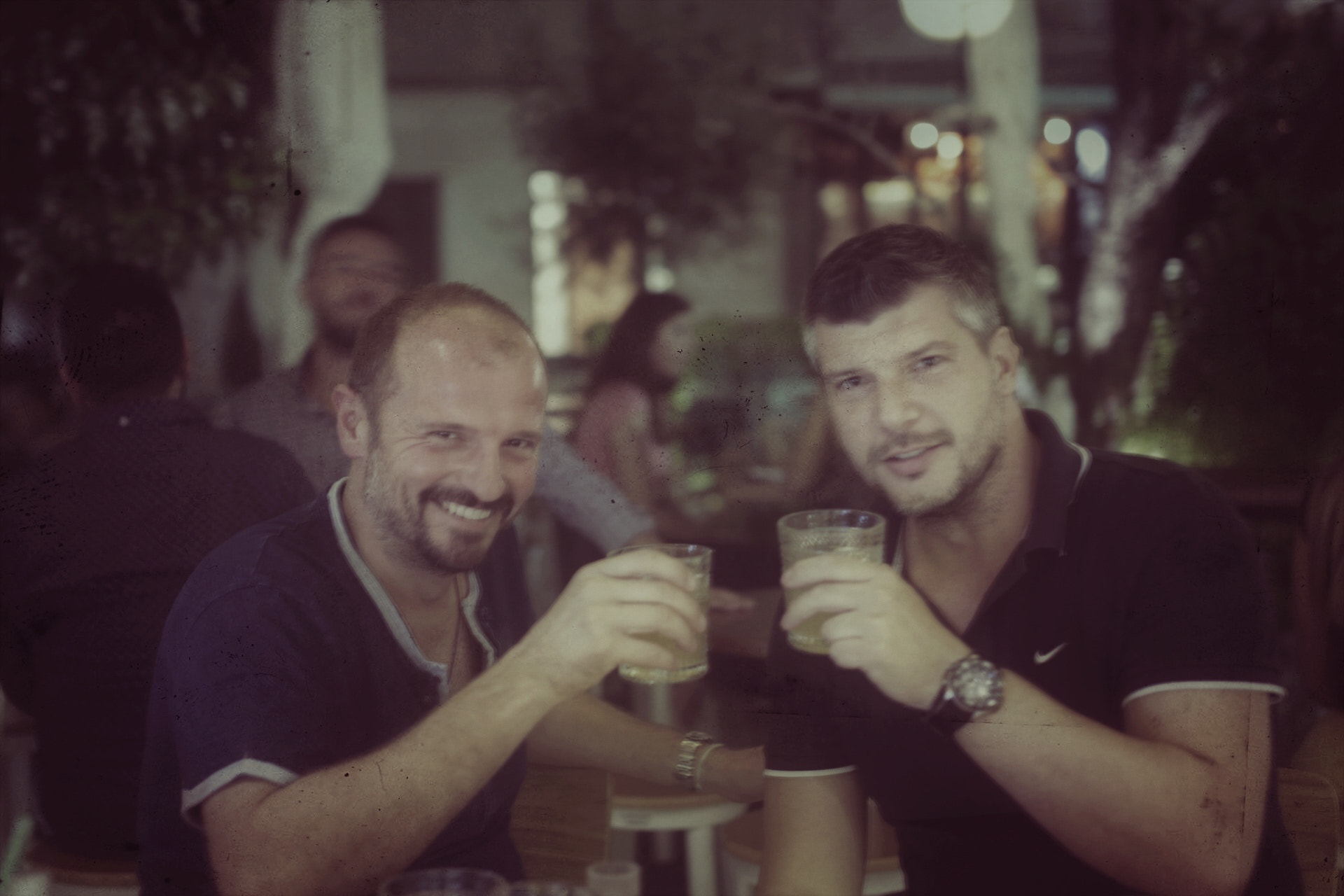 Canon 35mm sample photo. When the barman is trying to learn your camera in ten seconds!!! photography