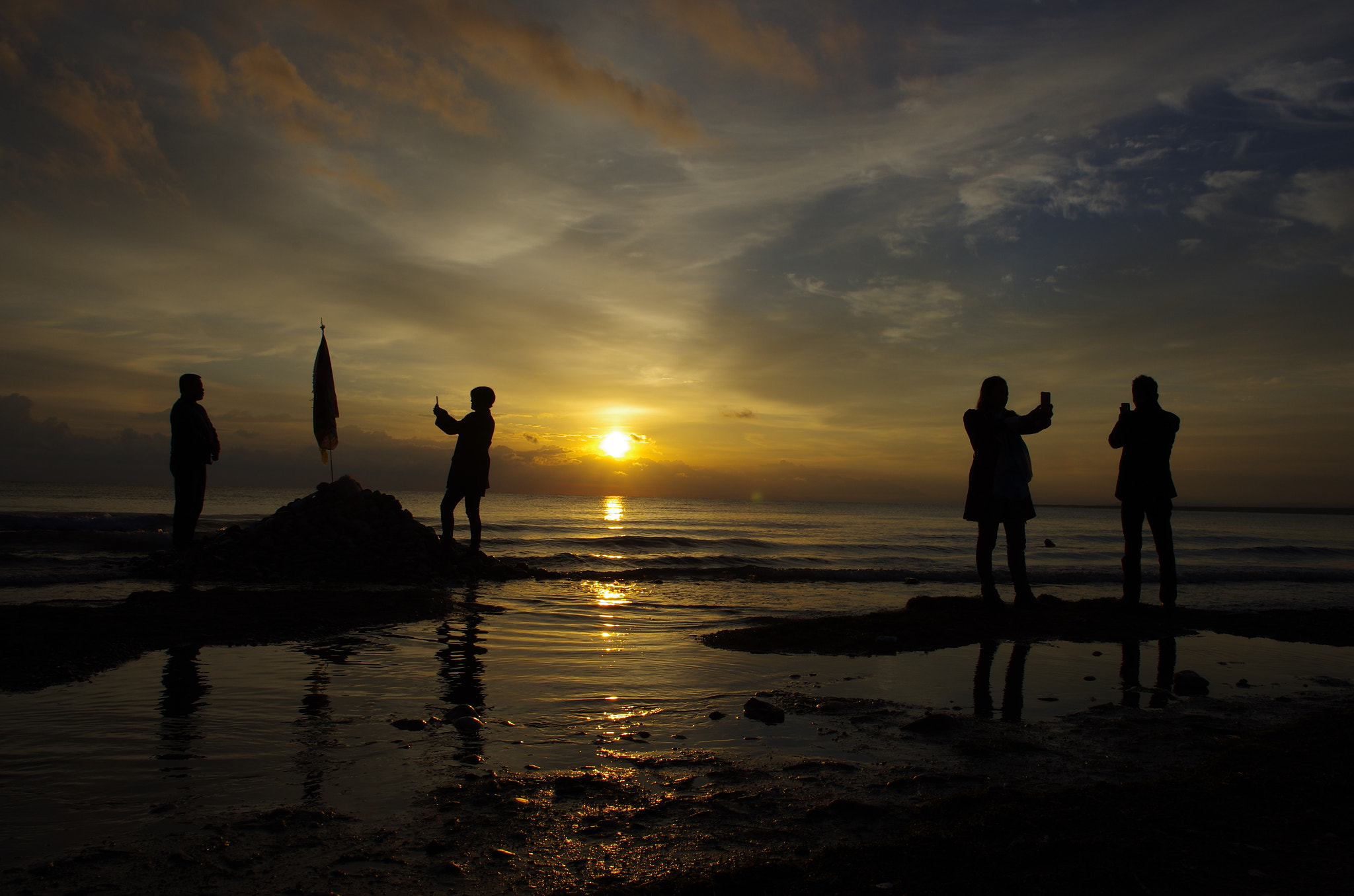 Pentax K-5 II sample photo. Sunrise by qinghai lake photography