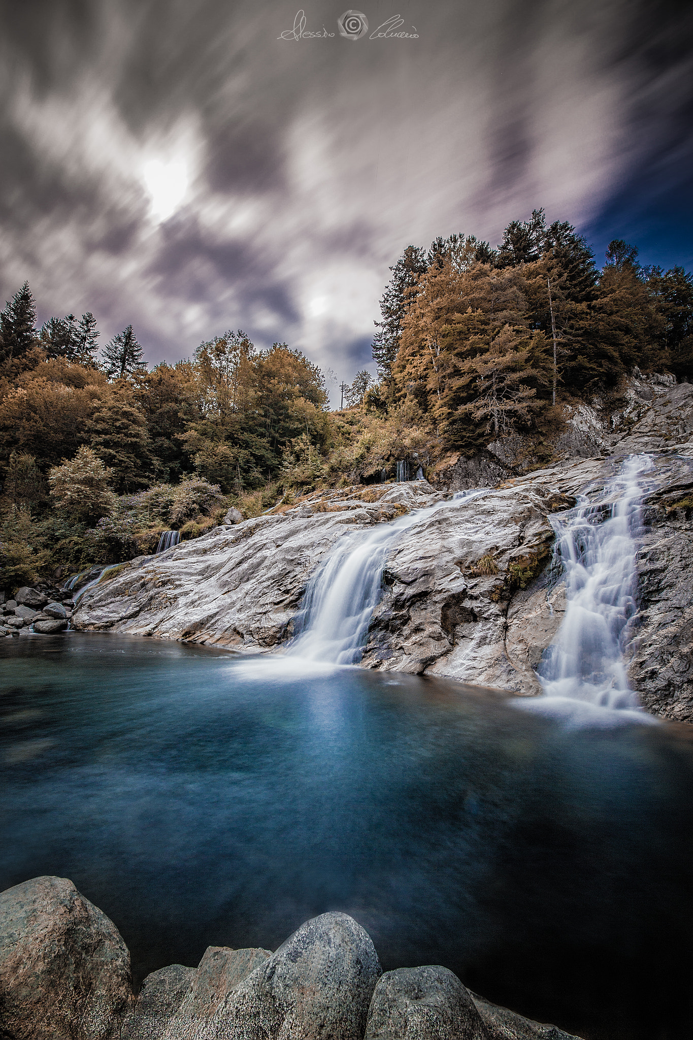 Sigma 12-24mm F4.5-5.6 II DG HSM sample photo. Malesco's waterfall photography