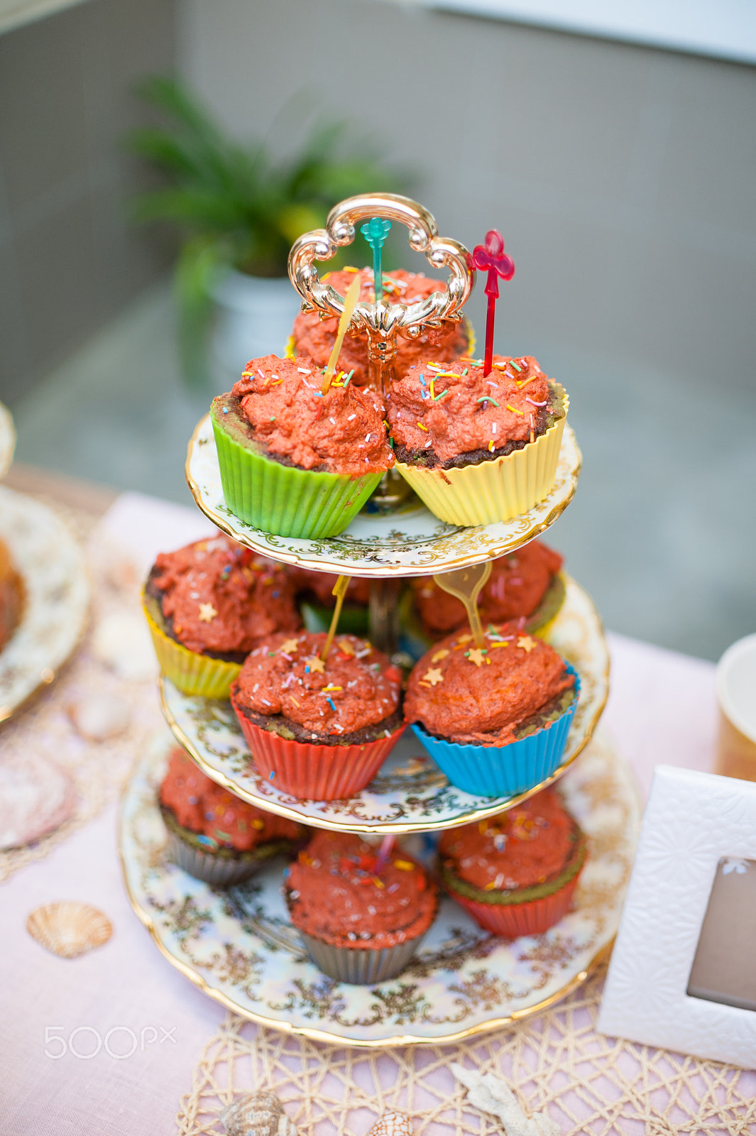 Nikon D700 sample photo. Wedding dessert with delicious cakes and macaroons photography