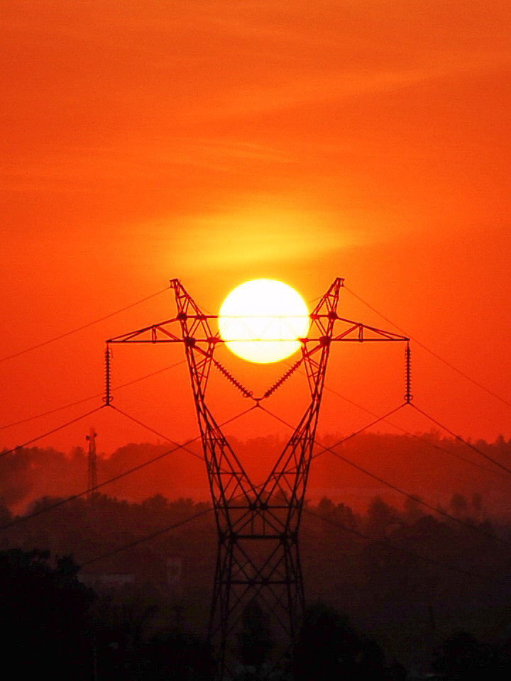 Nikon D60 sample photo. Sunset photography