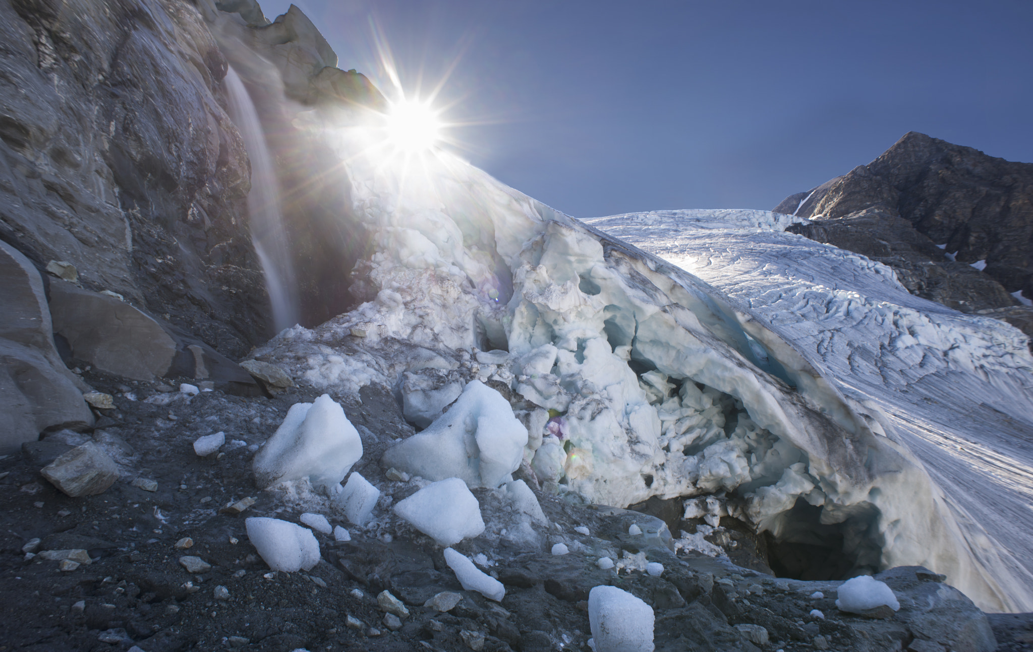 Nikon D610 sample photo. Gietro glacier in the summer. photography