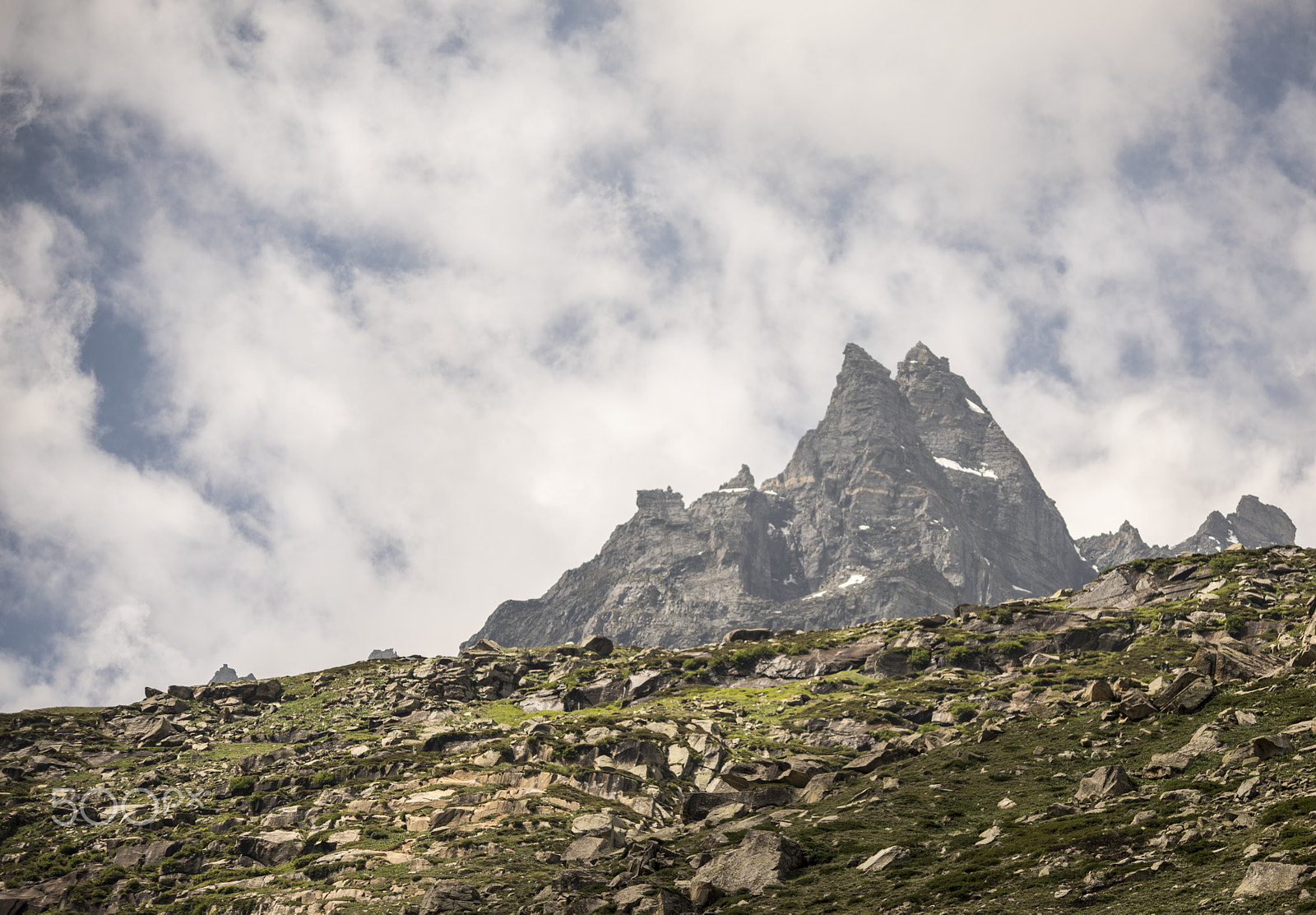 Nikon D810 + Tamron SP AF 70-200mm F2.8 Di LD (IF) MACRO sample photo. Mountains from spiti valley photography