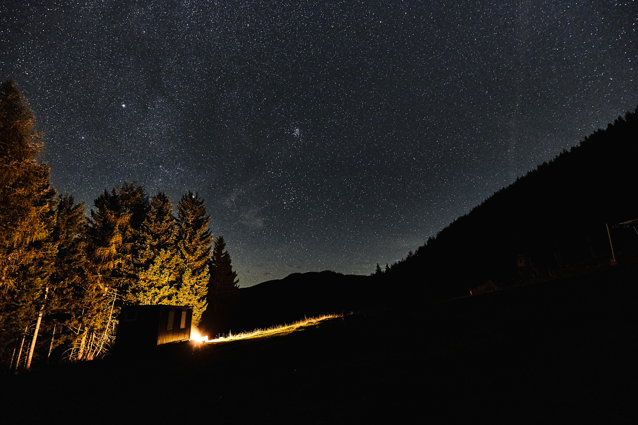 Canon EF 16-35mm F4L IS USM sample photo. Light in the dark photography