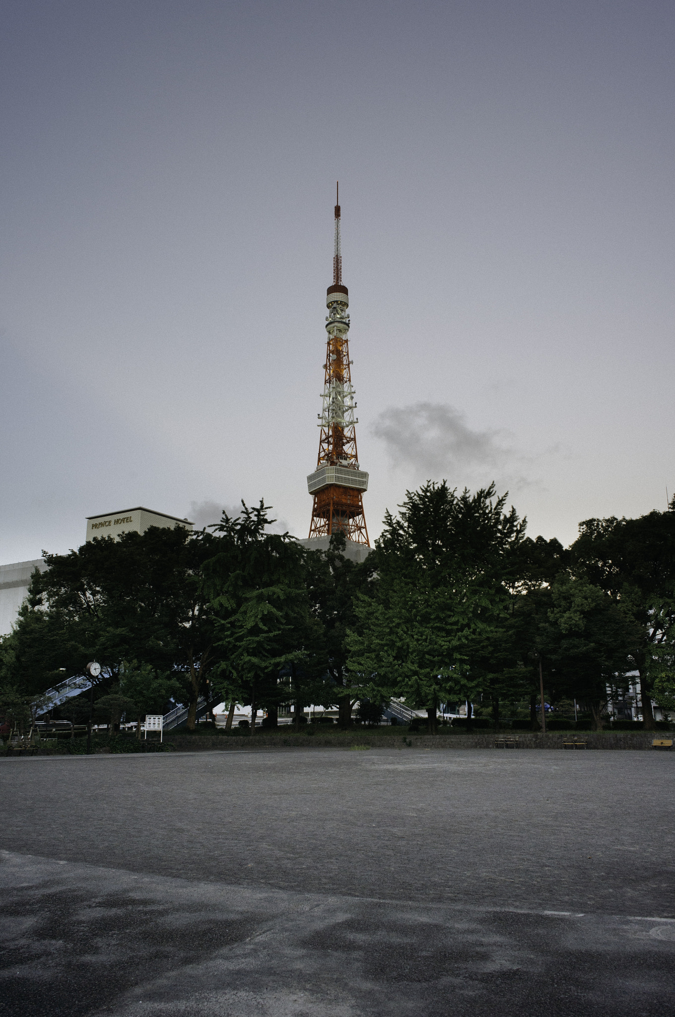 Ricoh GXR A12 sample photo. A view from park, tokyo photography
