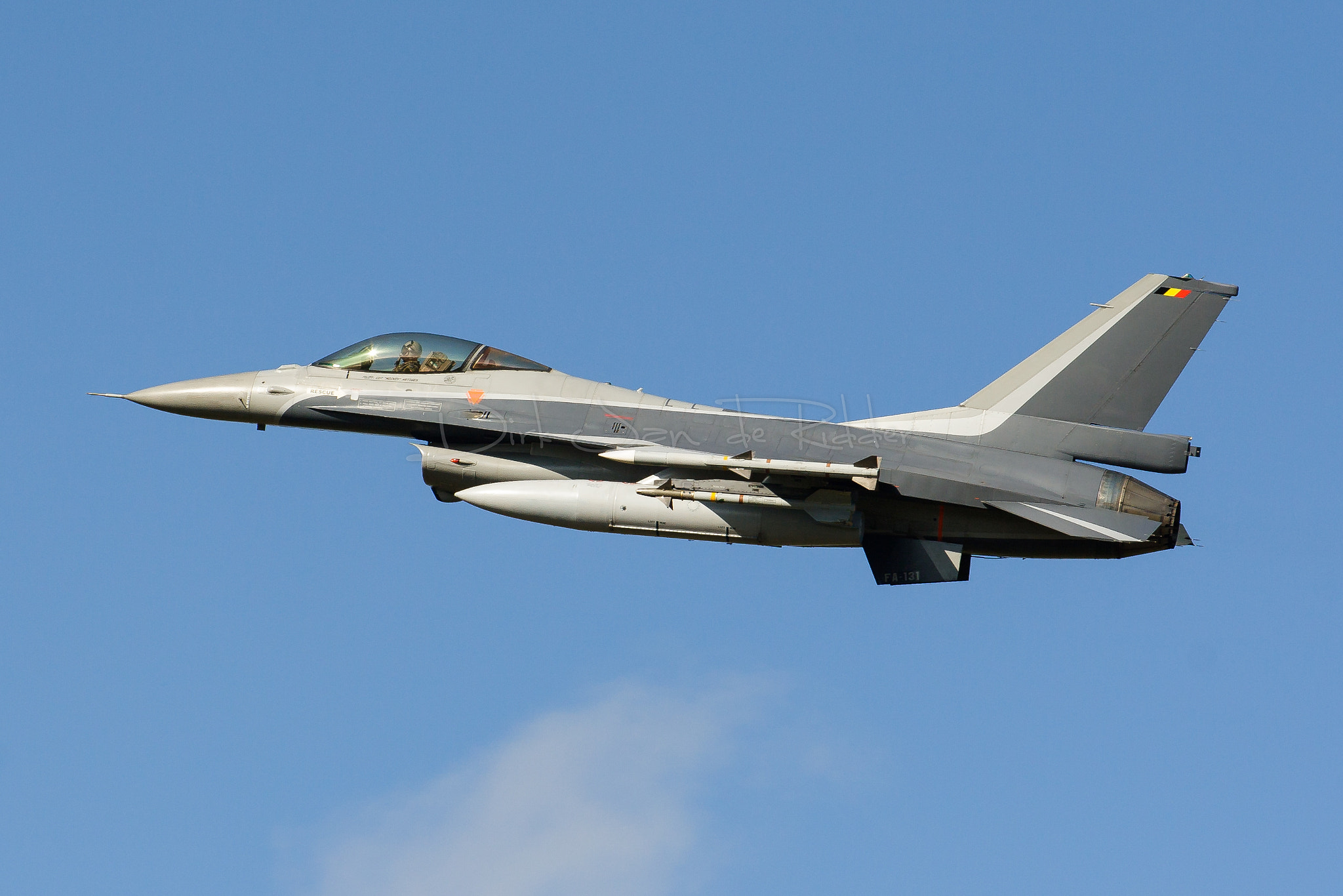 Canon EOS 20D sample photo. Belgian air force f-16am fighting falcon fa-131 photography
