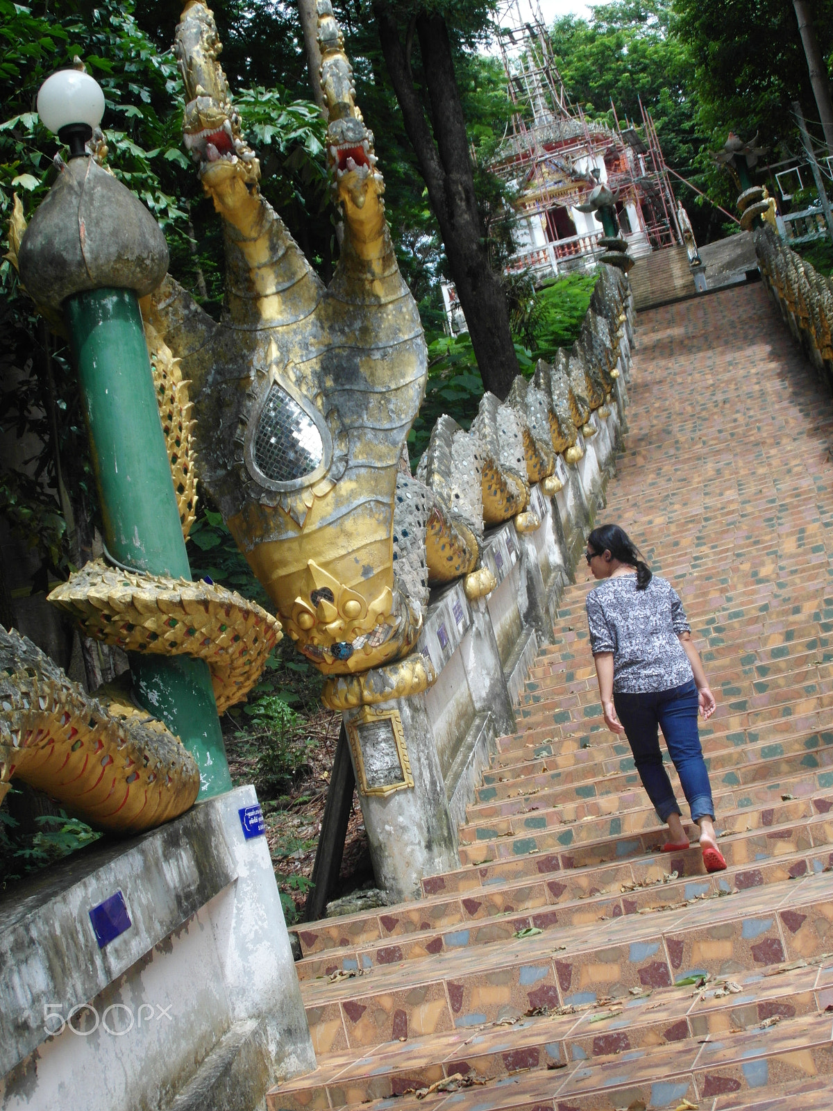 Samsung WB750 sample photo. Thailand temple photography