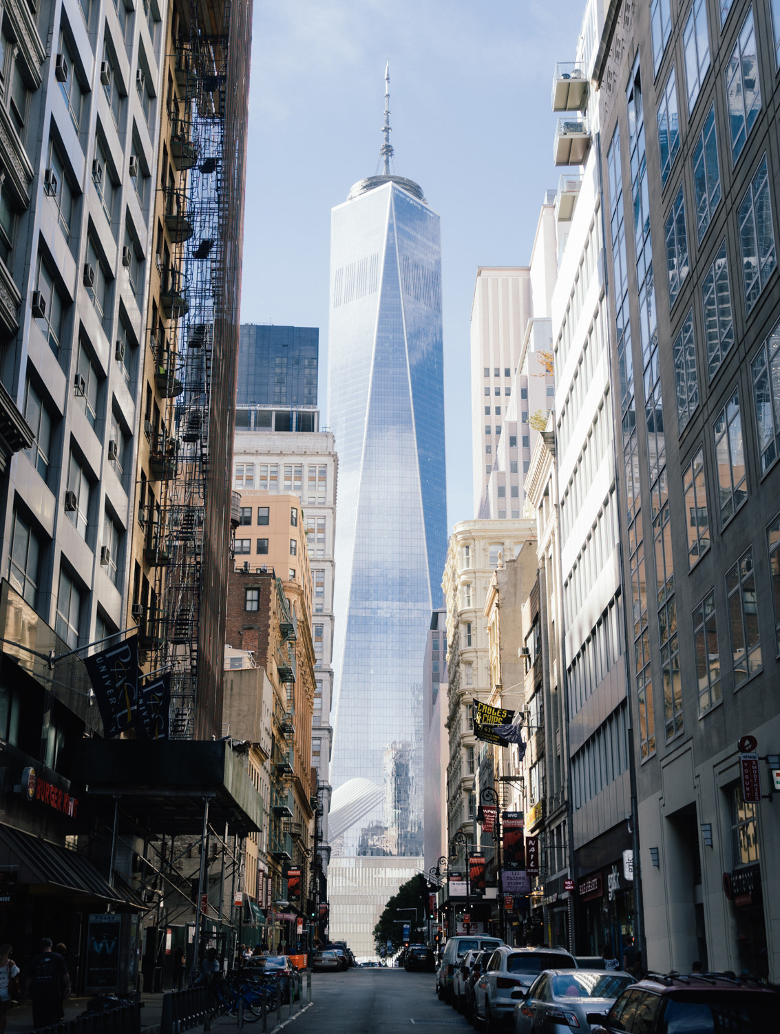 Sony a7S II + Sony Vario Tessar T* FE 24-70mm F4 ZA OSS sample photo. One world trade center photography