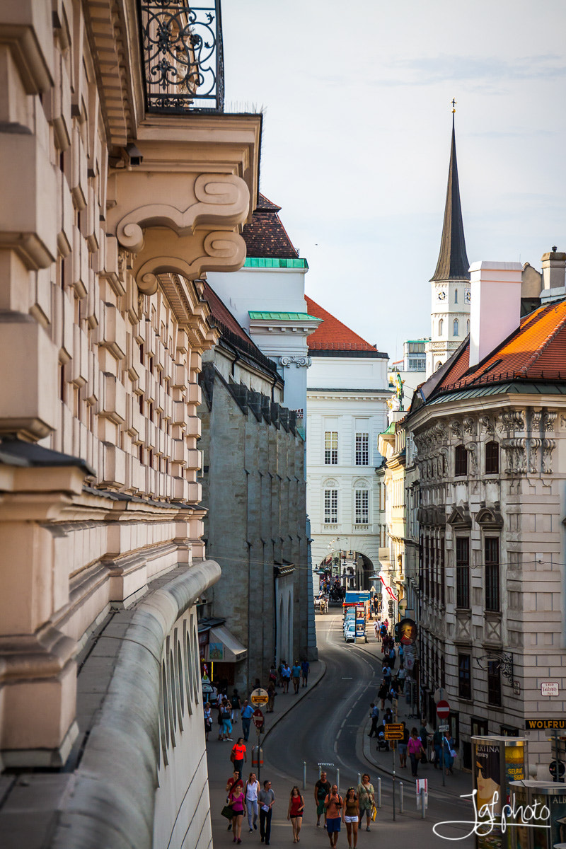Canon EF 24-70mm F4L IS USM sample photo. To josefsplatz photography
