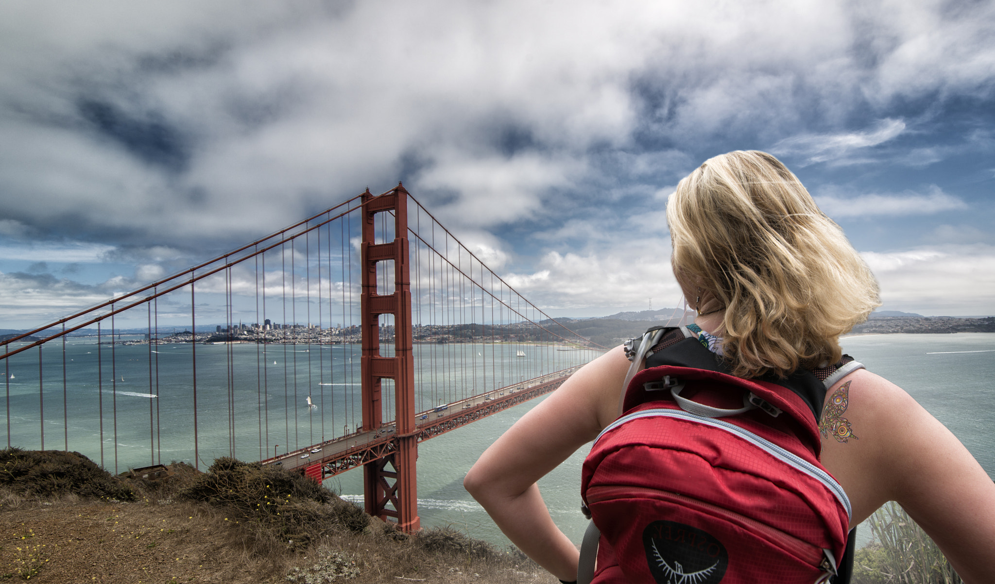 Tokina AT-X 16-28mm F2.8 Pro FX sample photo. Coast to coast hiker photography