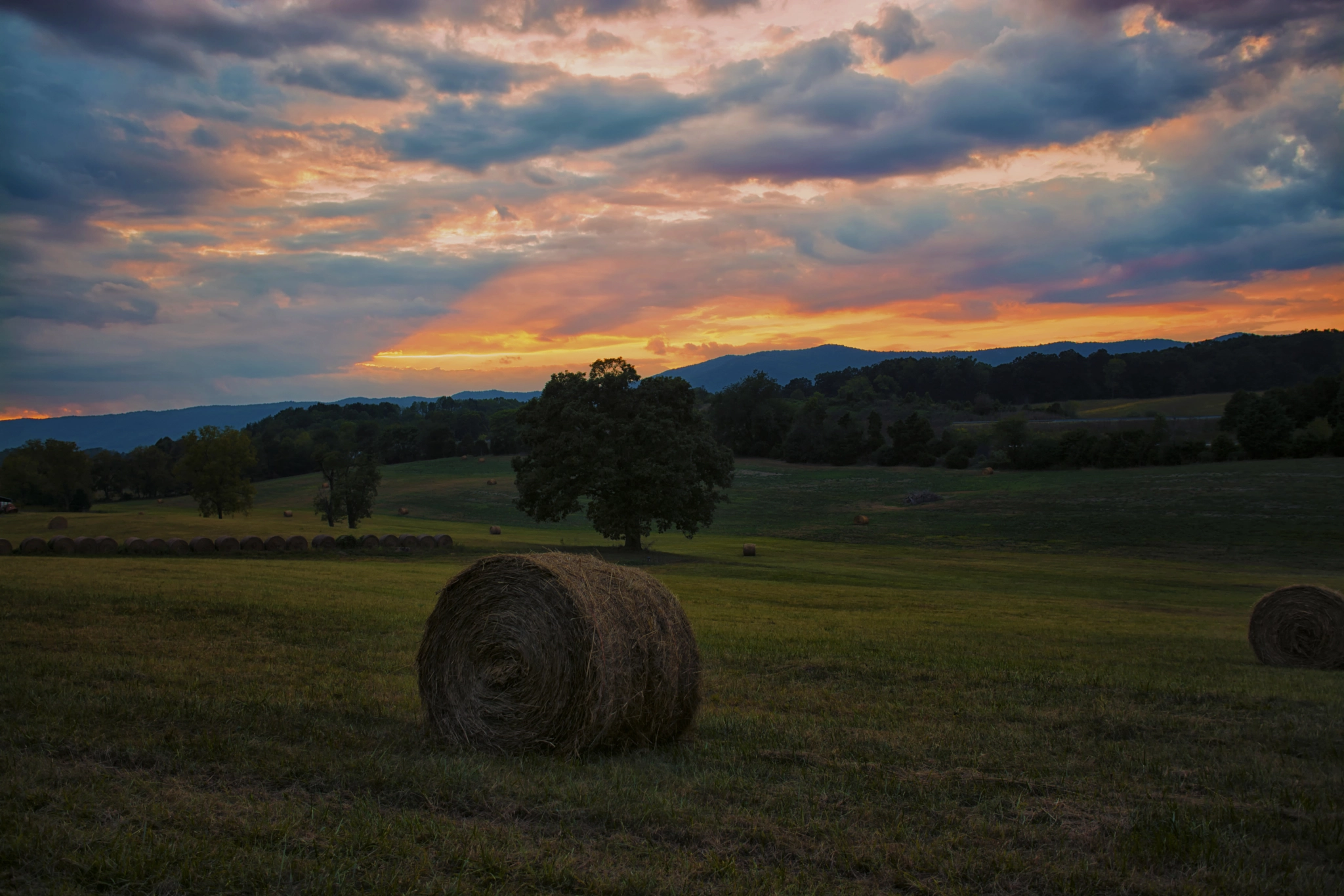 Nikon D7100 sample photo. Rural sunset photography