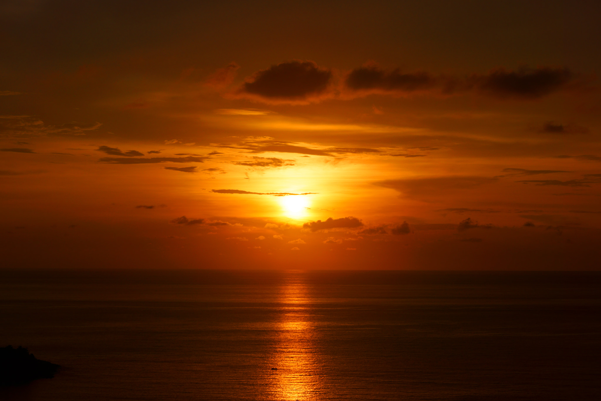 Hasselblad Lunar sample photo. Sunset photography