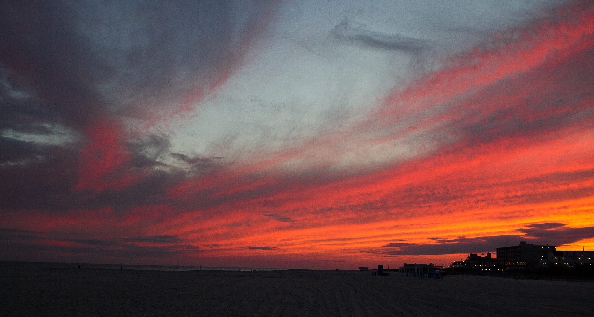 Canon EF-S 24mm F2.8 STM sample photo. Painted sky at sunset photography