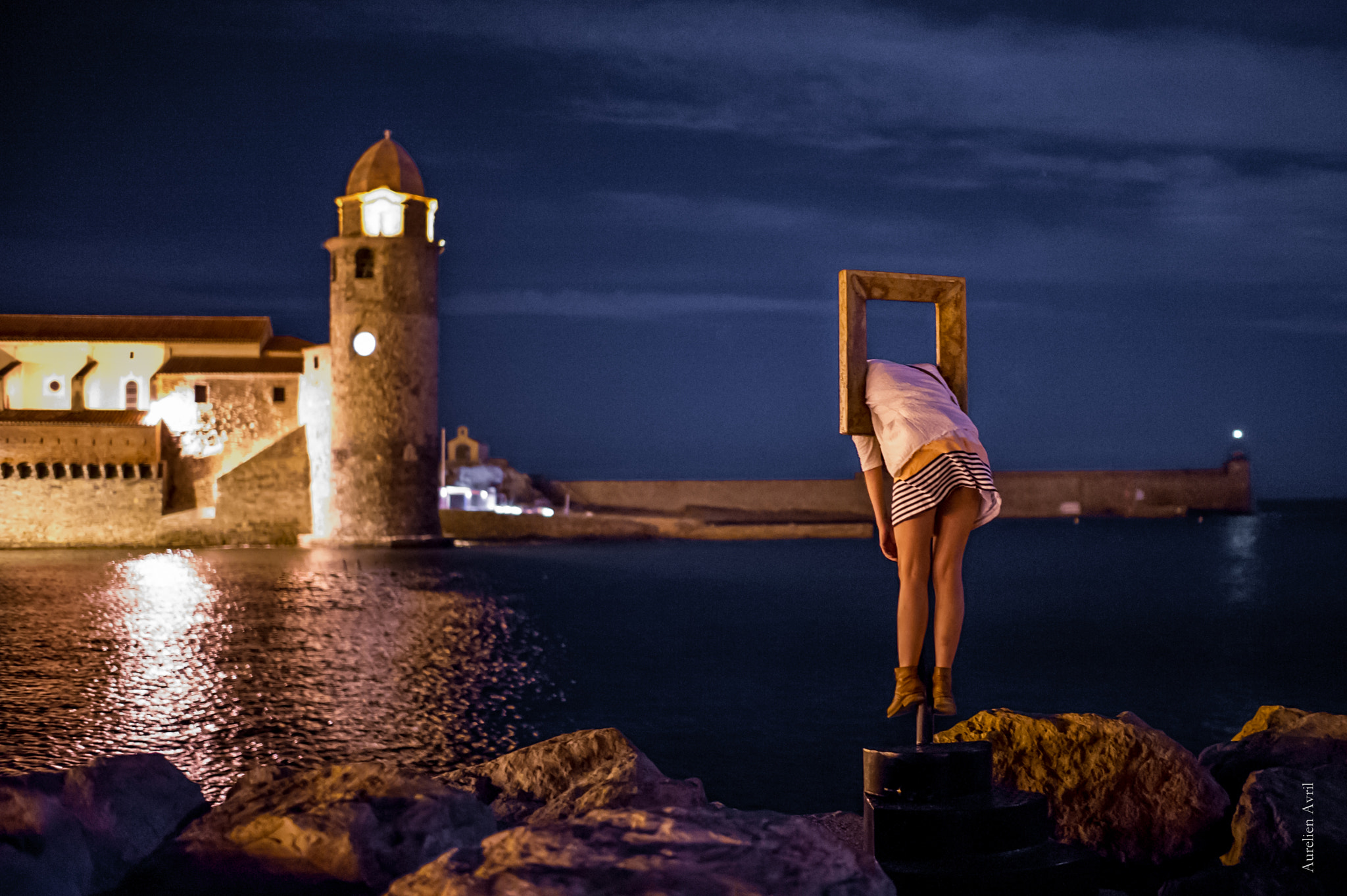 Nikon D3S + Nikon AF-S Nikkor 35mm F1.4G sample photo. Collioure photography