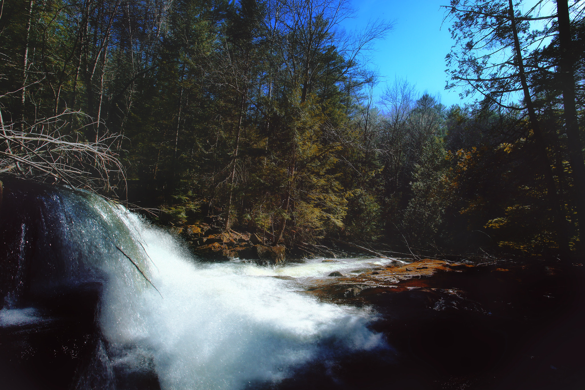 Canon EOS-1D X + Canon EF 17-40mm F4L USM sample photo. Wilderness falls photography