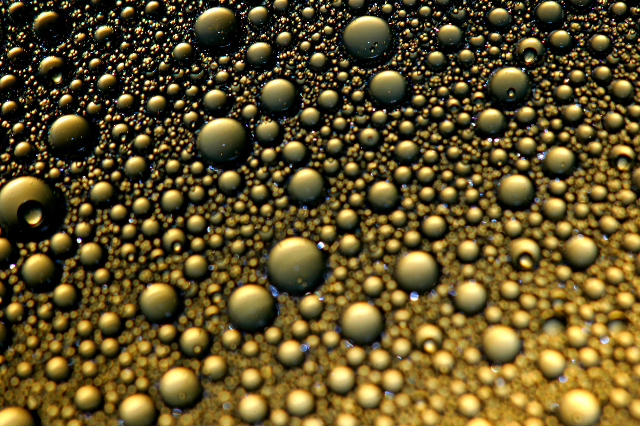 Canon EF 100mm F2.8 Macro USM sample photo. Oil and water photography