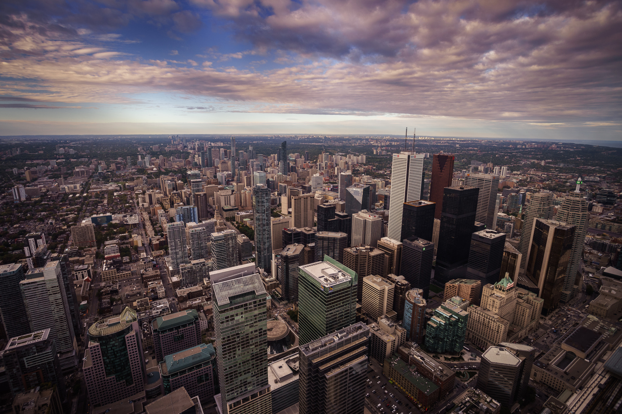 Sony a7 II + Canon EF 17-40mm F4L USM sample photo. Toronto buildings photography