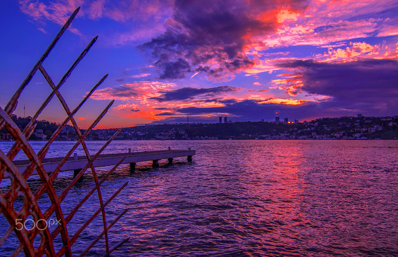 Pentax K-3 II + Pentax smc DA 12-24mm F4.0 ED AL (IF) sample photo. After sunset İstanbul. photography