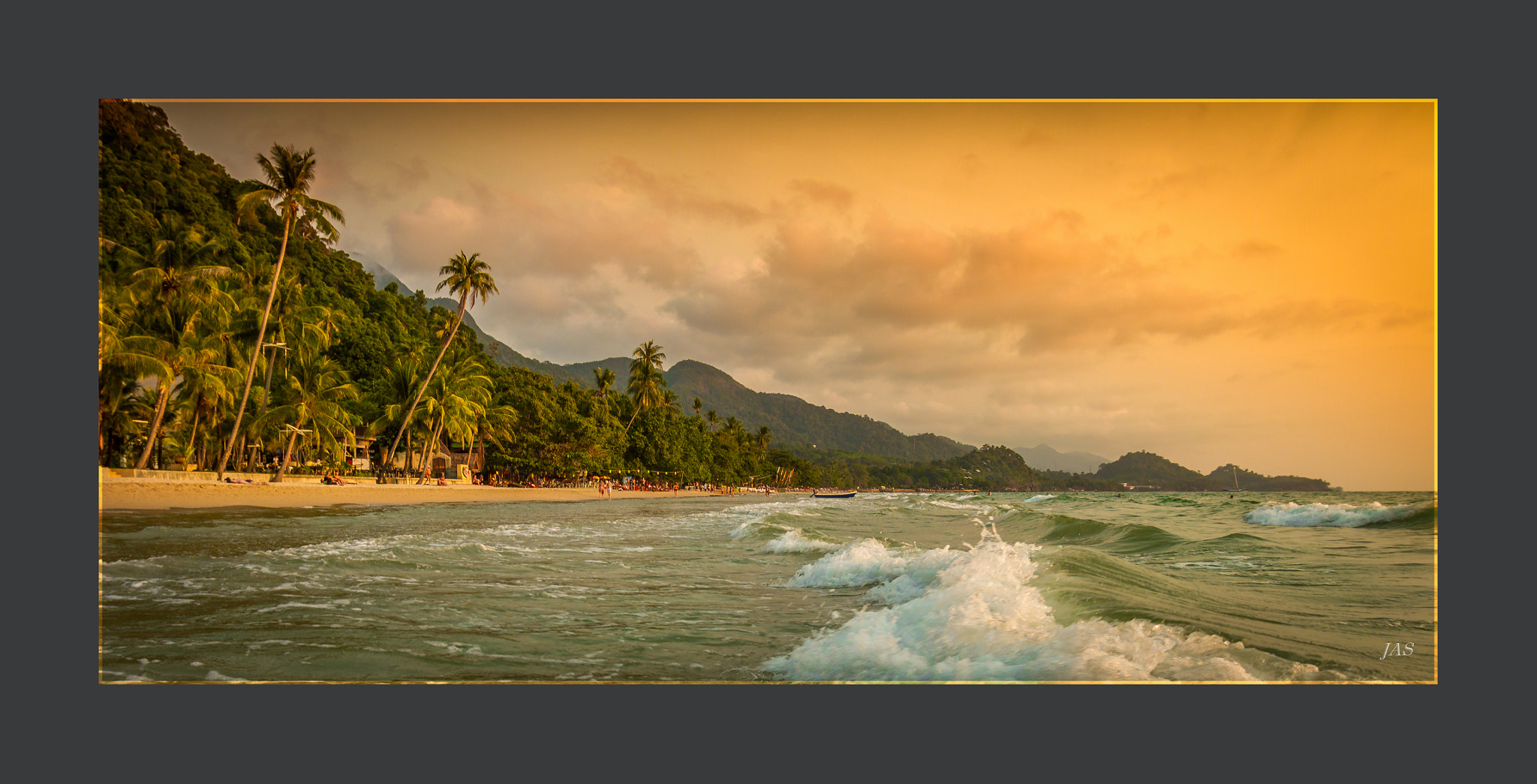 Canon EOS 7D sample photo. Sunset at ko chang thailand photography