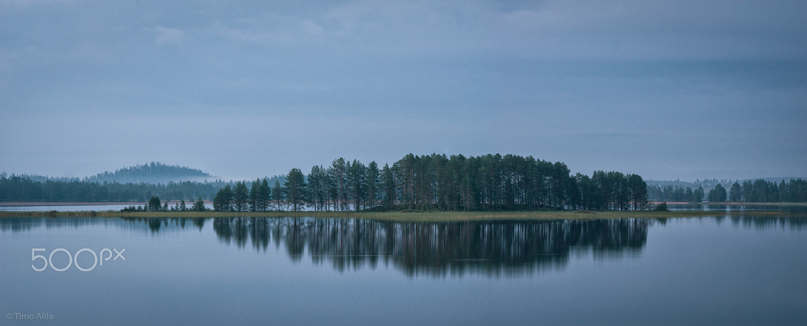 Minolta AF 100-200mm F4.5 sample photo. Summer night and calm hietajärvi photography