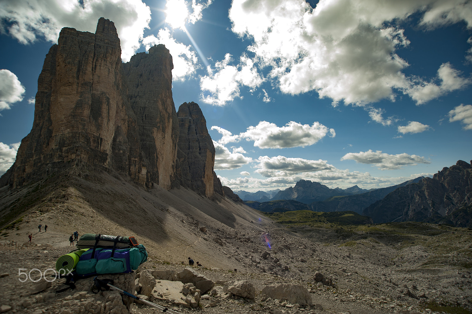 Nikon D700 + Sigma 17-35mm F2.8-4 EX Aspherical sample photo. Le tre cime photography