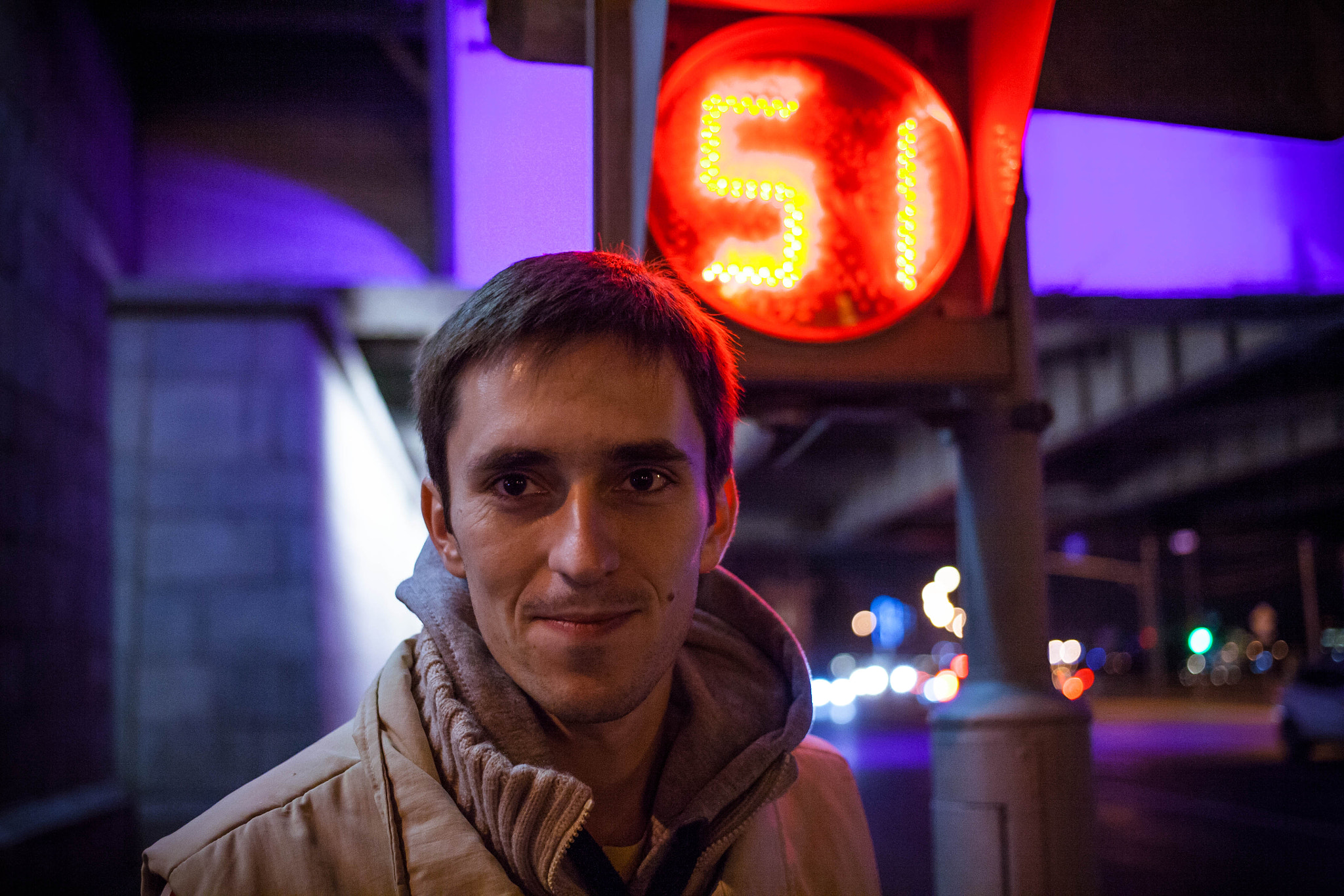 Canon EOS 5D + Canon EF 40mm F2.8 STM sample photo. Neon hero) photography