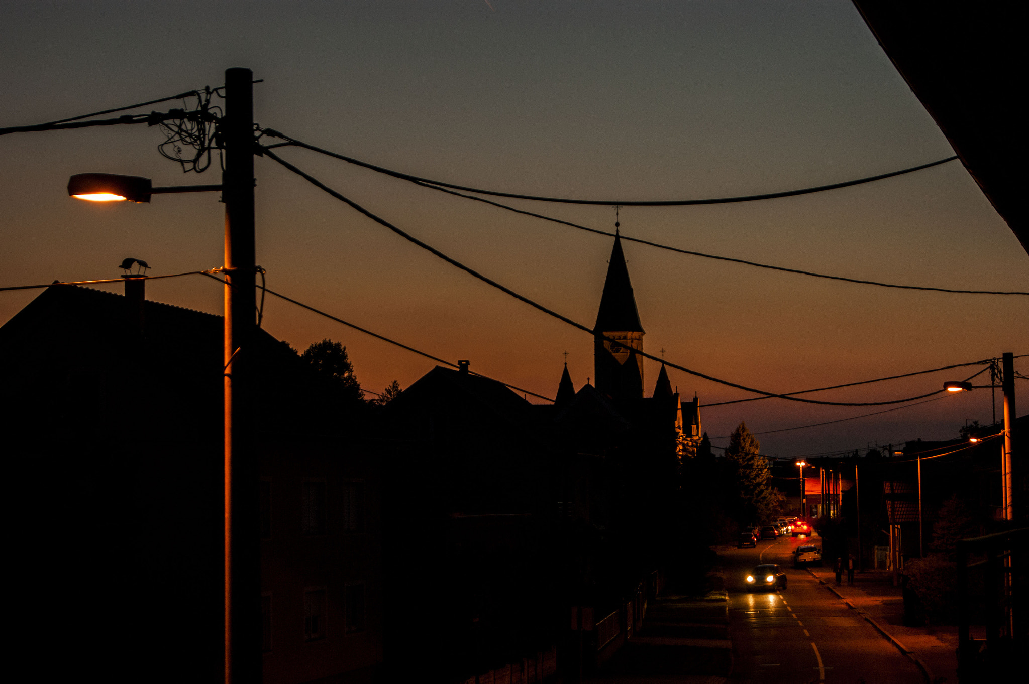 Sony Alpha DSLR-A380 sample photo. Sunset photography