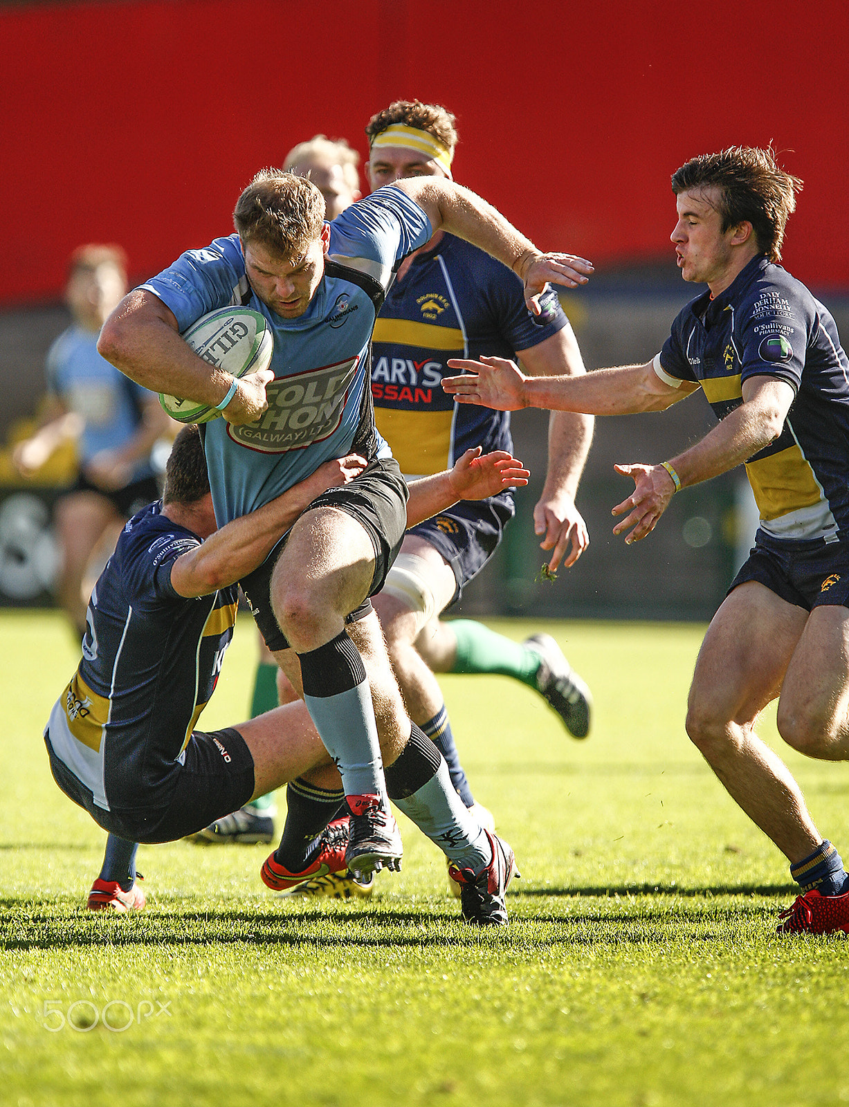 Canon EOS-1D Mark III + Canon EF 300mm F2.8L IS USM sample photo. Rugby ireland photography