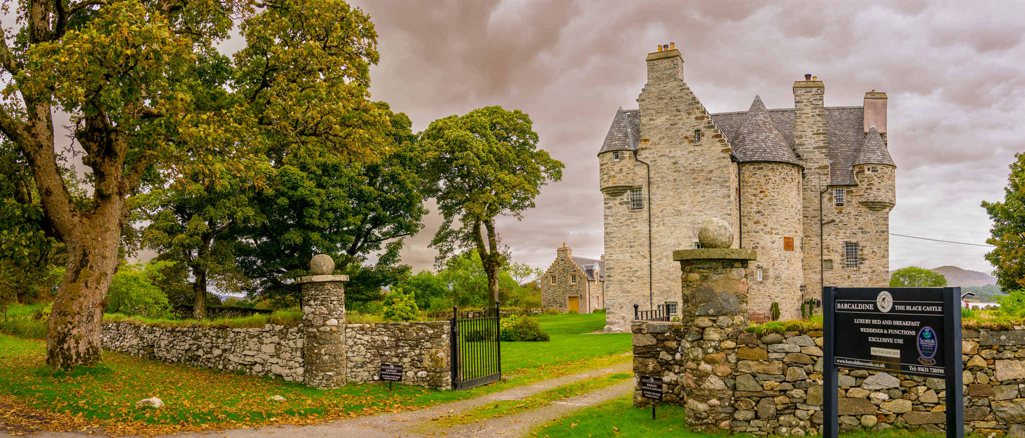 Sony a7 + Sony FE 24-70mm F2.8 GM sample photo. Barcaldine castle 5 photography