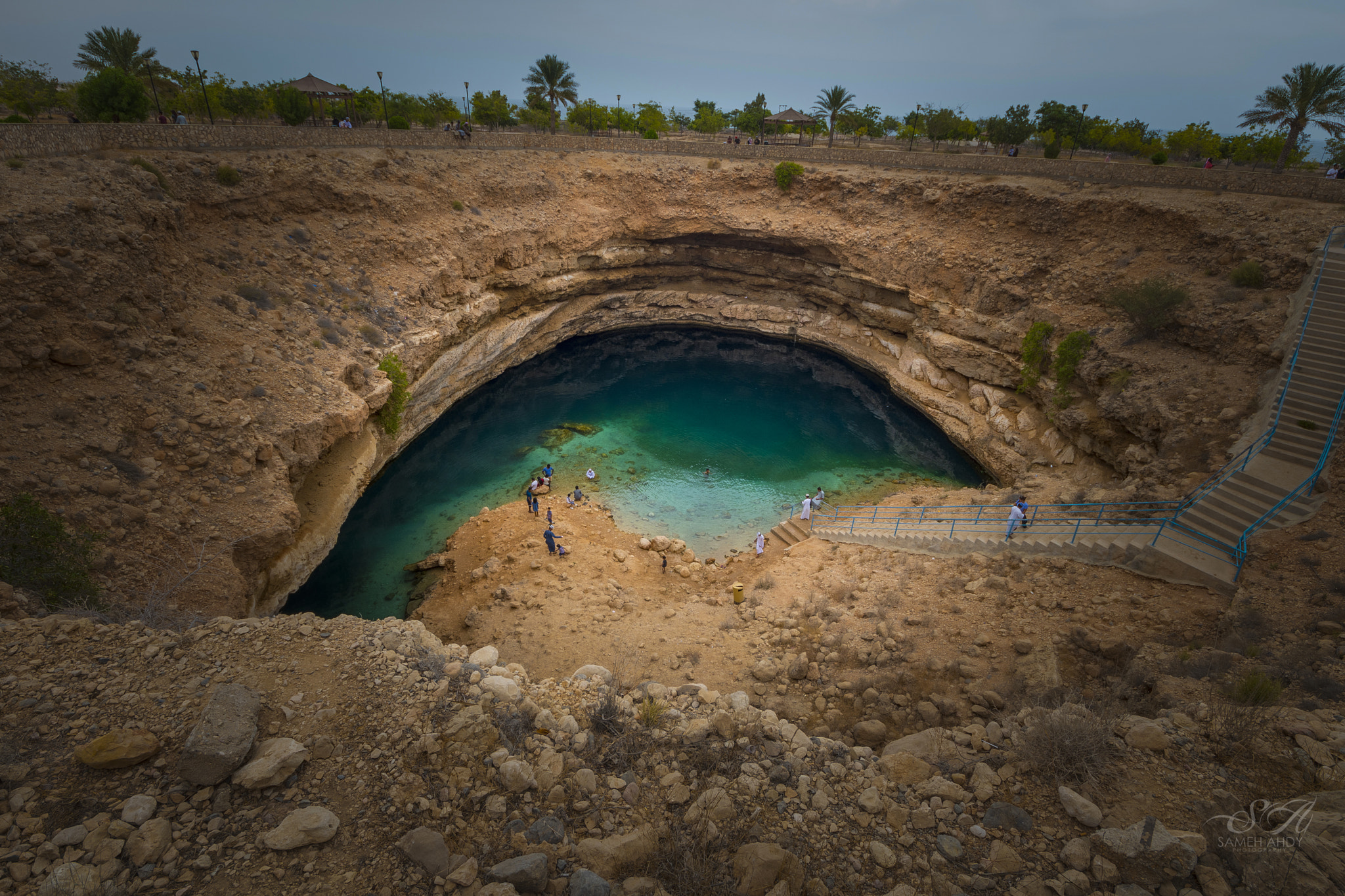 Sigma 8-16mm F4.5-5.6 DC HSM sample photo. Hawiyat najm sinkhole 1 photography