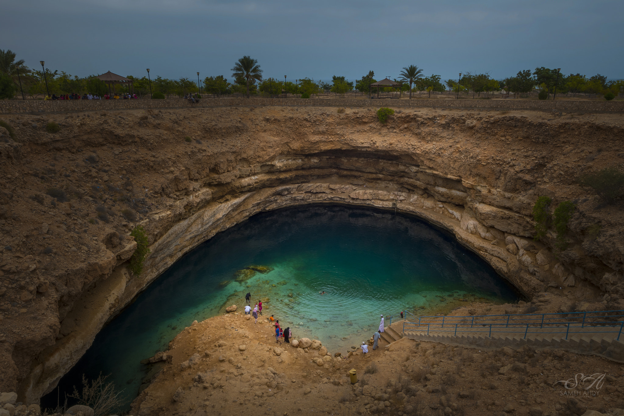 Sigma 8-16mm F4.5-5.6 DC HSM sample photo. Hawiyat najm sinkhole 2 photography