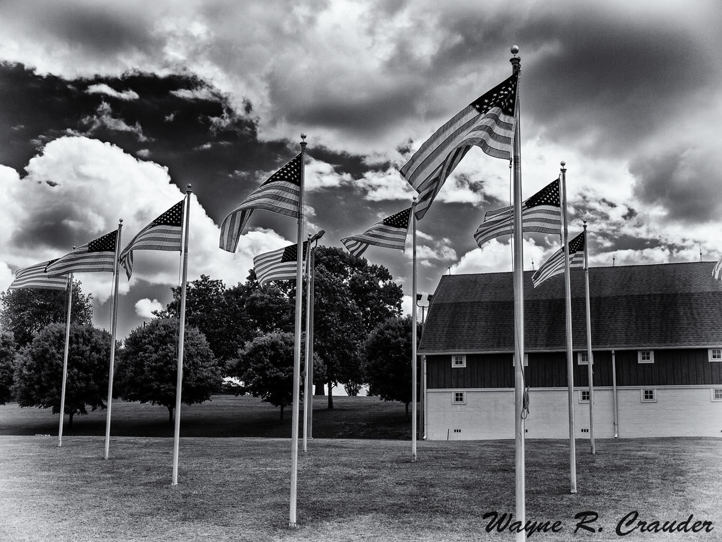 Panasonic Lumix DMC-GF5 sample photo. Flags monotone photography