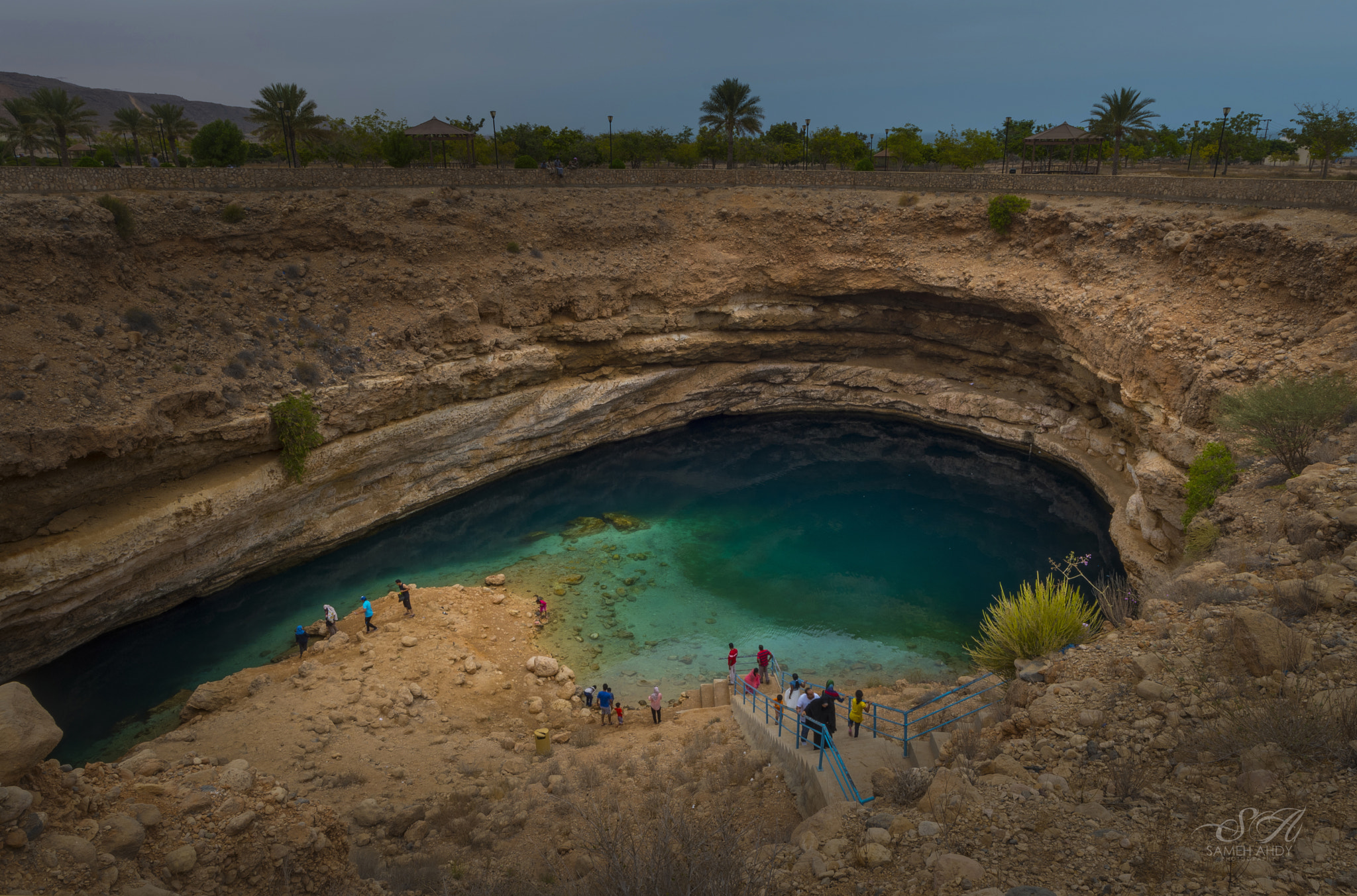 Sigma 8-16mm F4.5-5.6 DC HSM sample photo. Hawiyat najm sinkhole 3 photography