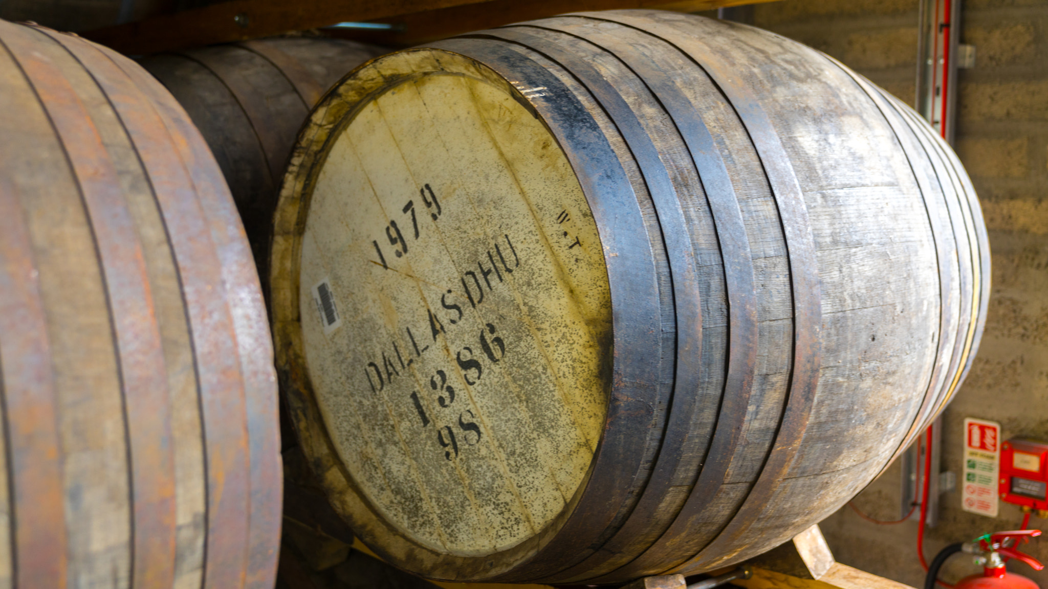 Sony a7 sample photo. Whisky barrels 1979 photography