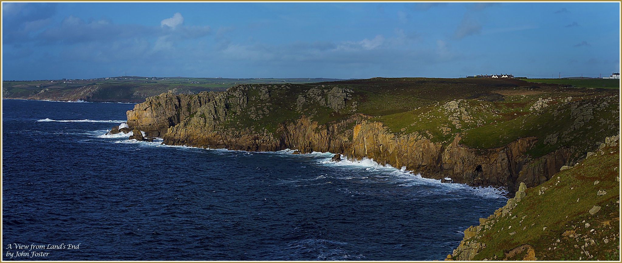 Nikon D3200 + Sigma 55-200mm F4-5.6 DC HSM sample photo. Land's end pano photography