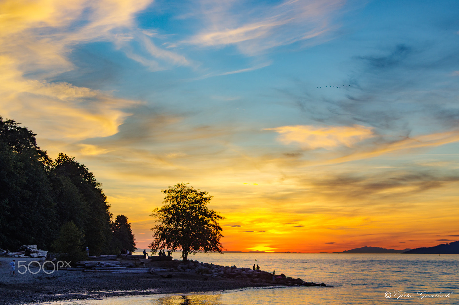 smc PENTAX-FA 28-70mm F4 AL sample photo. Sunset on the beach photography