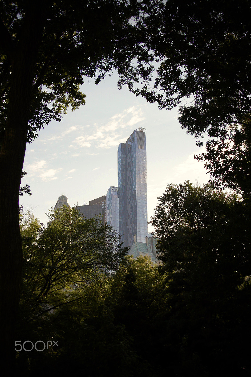 Canon EOS 550D (EOS Rebel T2i / EOS Kiss X4) sample photo. One57 building seen from central park photography