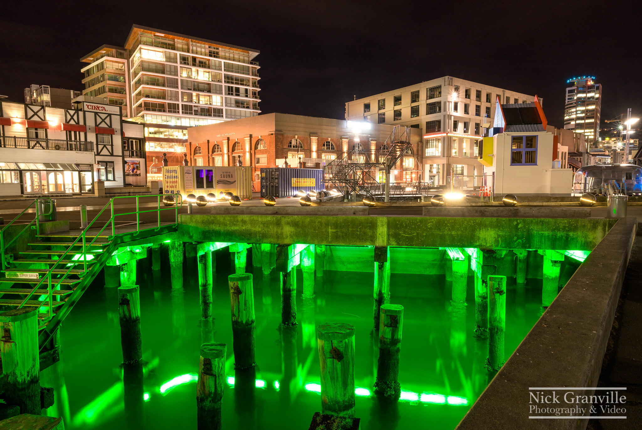 Sony a7R sample photo. Wellington waterfront photography