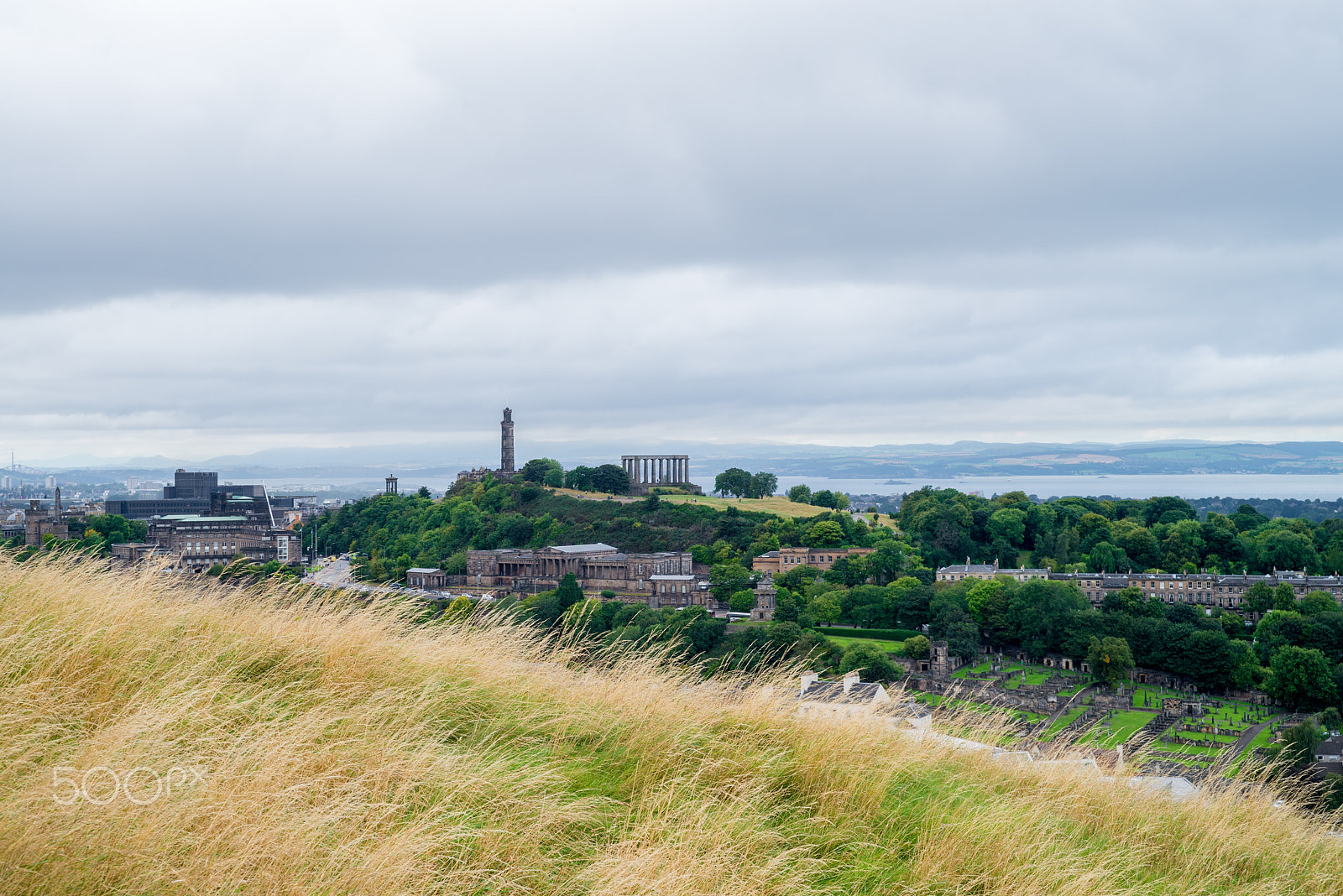 Nikon D600 sample photo. Calton hill in autumn photography