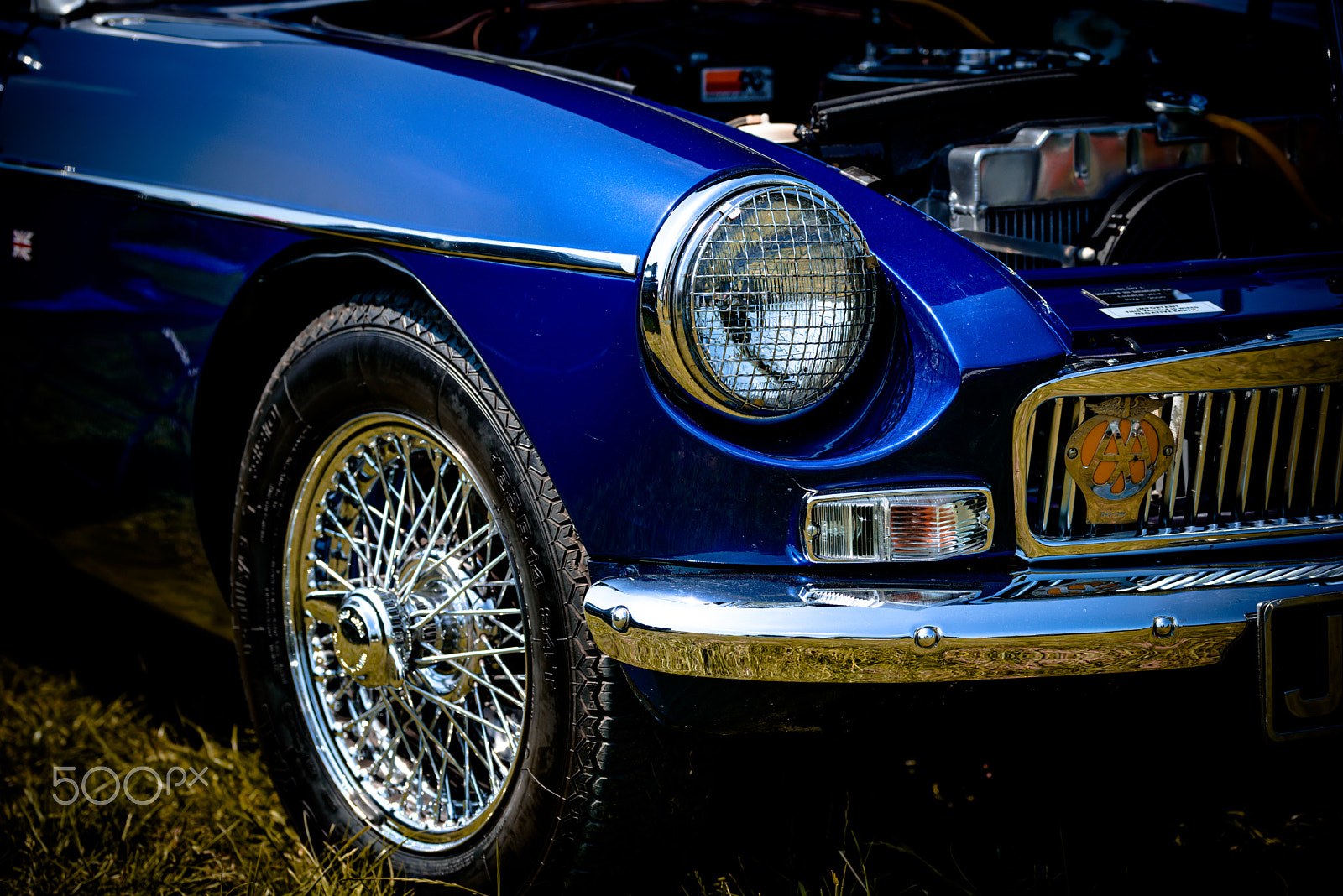 Sigma 105mm F2.8 EX DG OS HSM sample photo. Blue classic photography