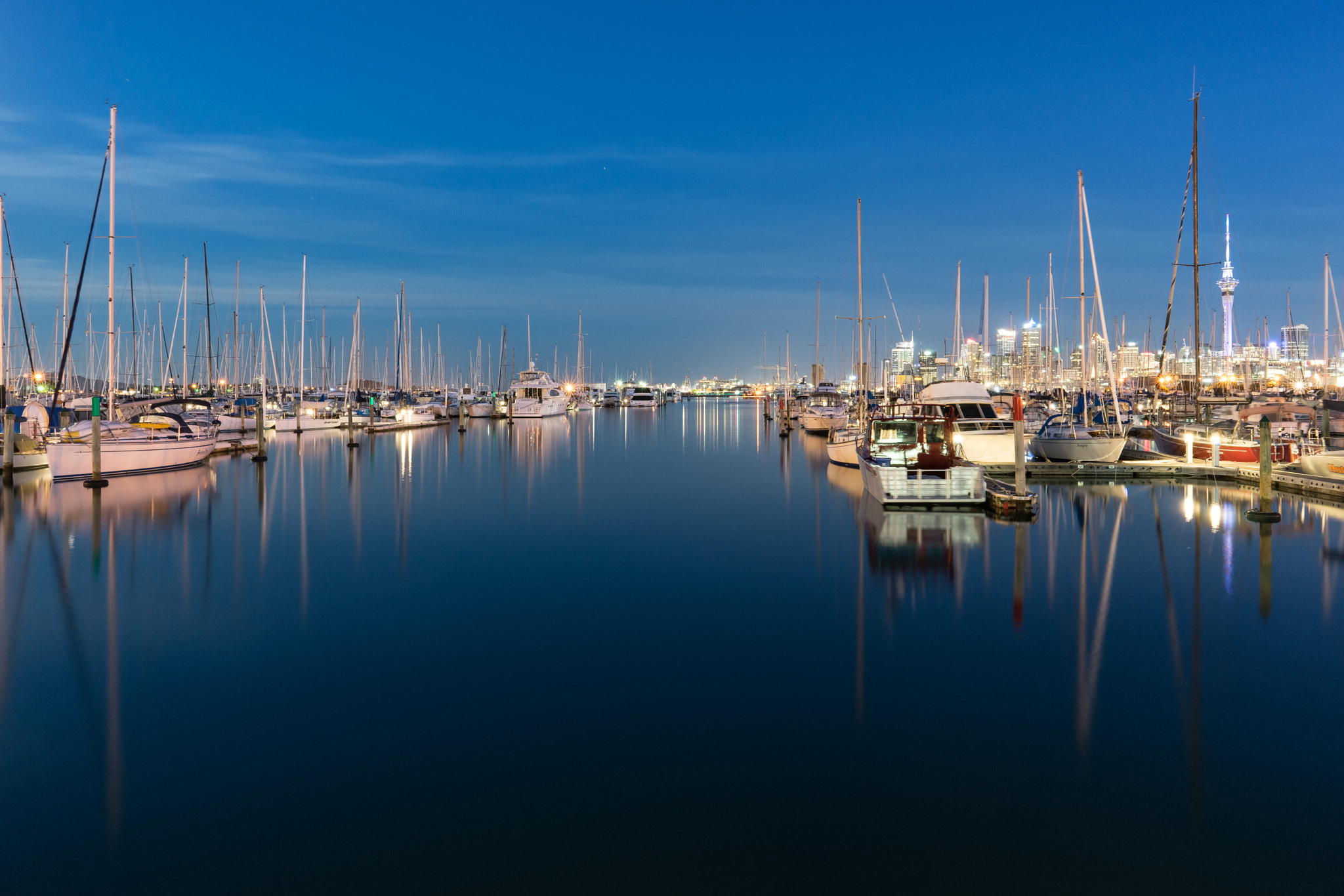 Sony a7 sample photo. Viaduct harbour at night photography