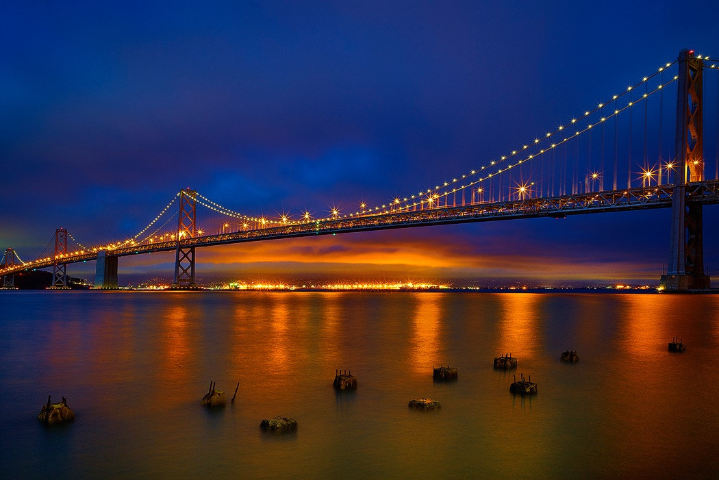 Leica Elmarit-M 28mm F2.8 ASPH sample photo. San francisco bay bridge photography